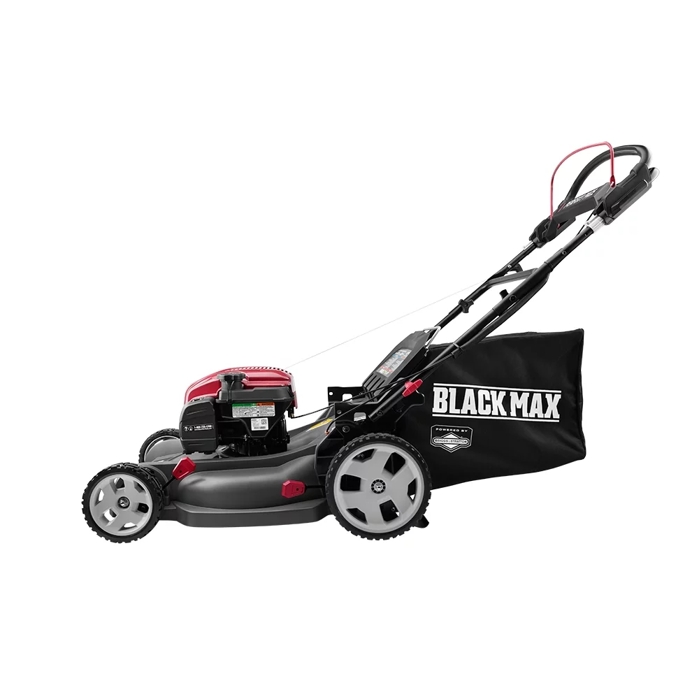 Black Max 21-inch 3-in-1 Self-Propelled Gas Mower with Perfect Pace Technology