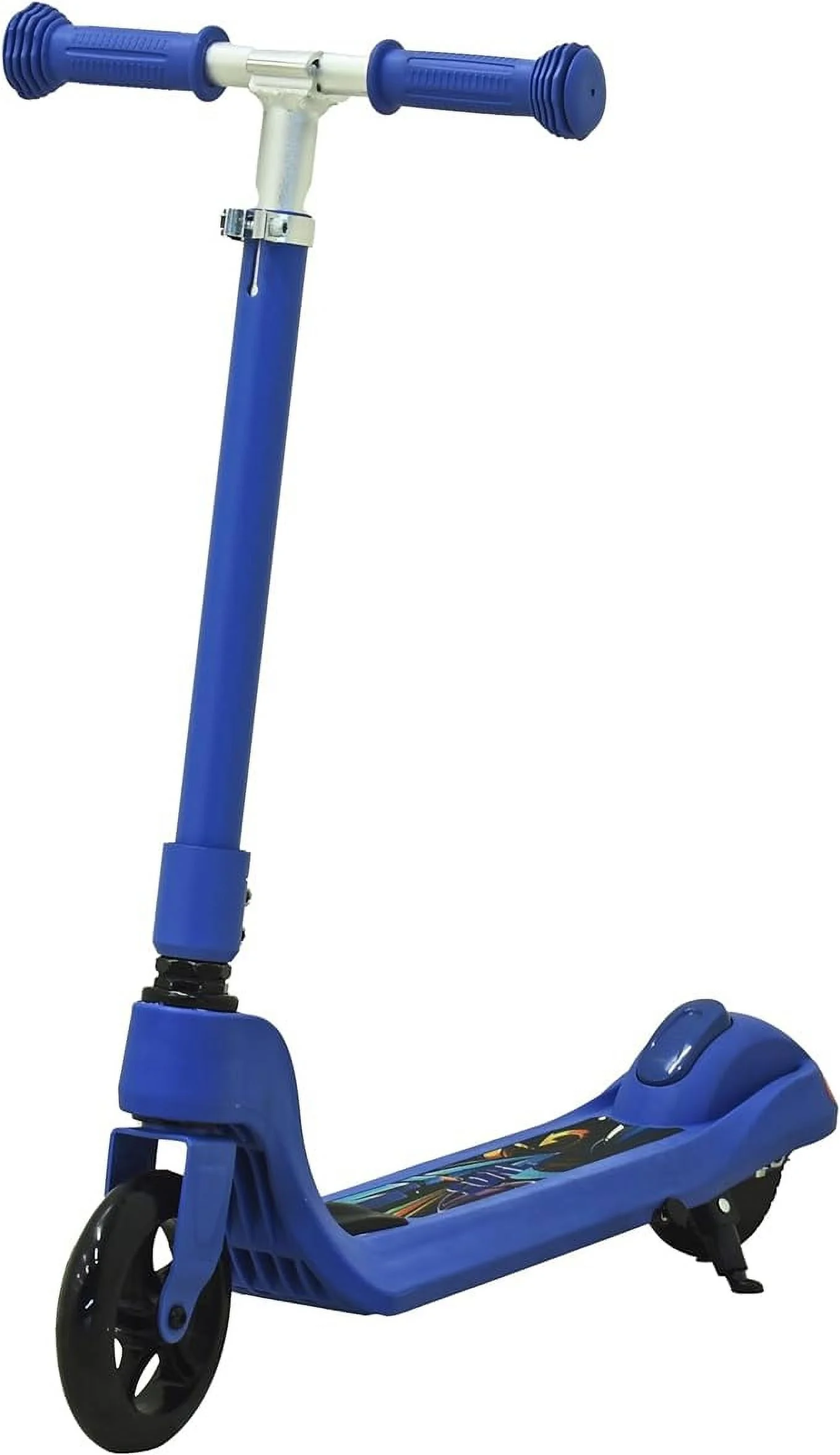 Massimo Kids 120W Electric Scooter, Max Speed 6 MPH, Max Range 6-9 Miles, Foldable and Portable (Blue)