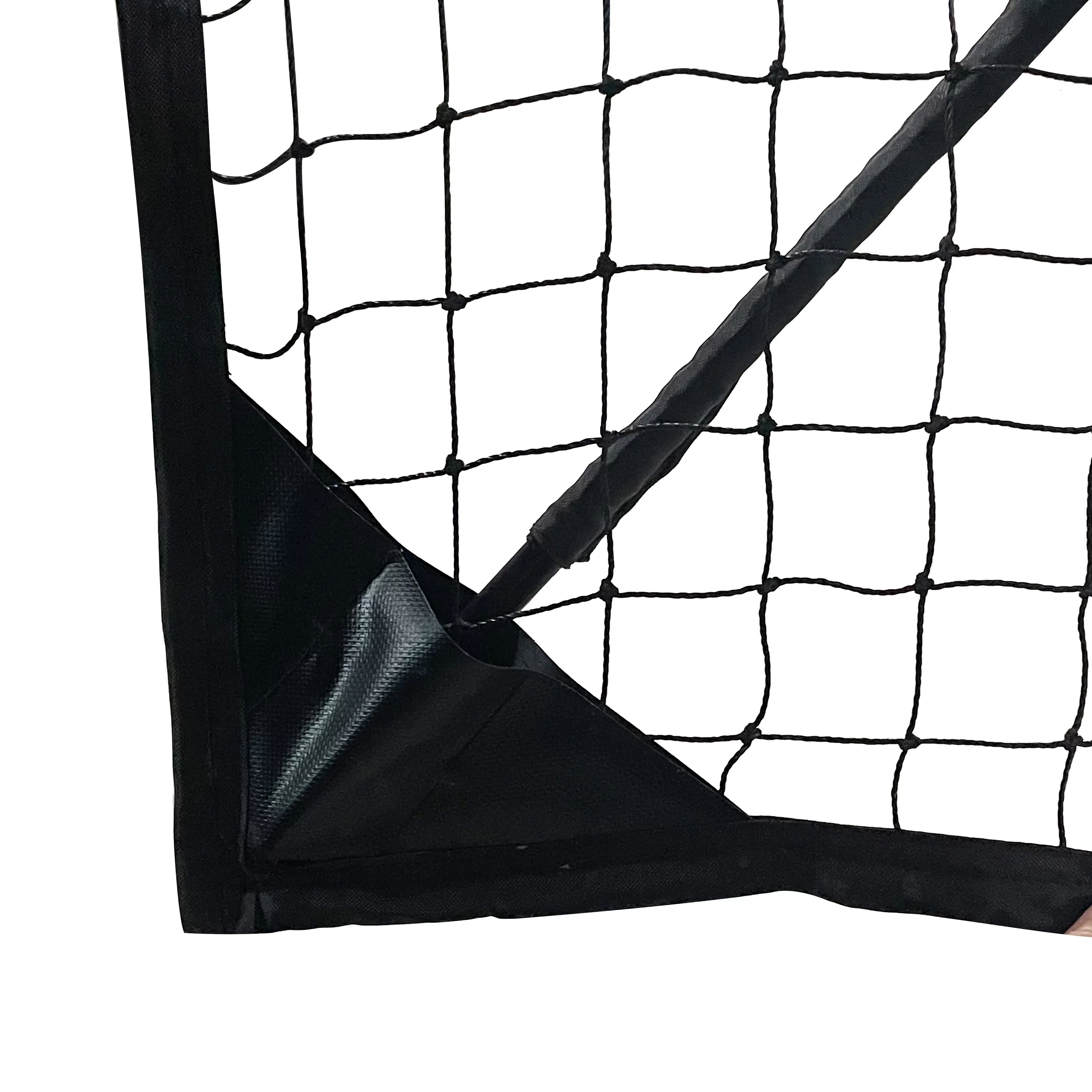 NBA Official 8’x10′ Folding Basketball Backstop Net, All-Weather, Black