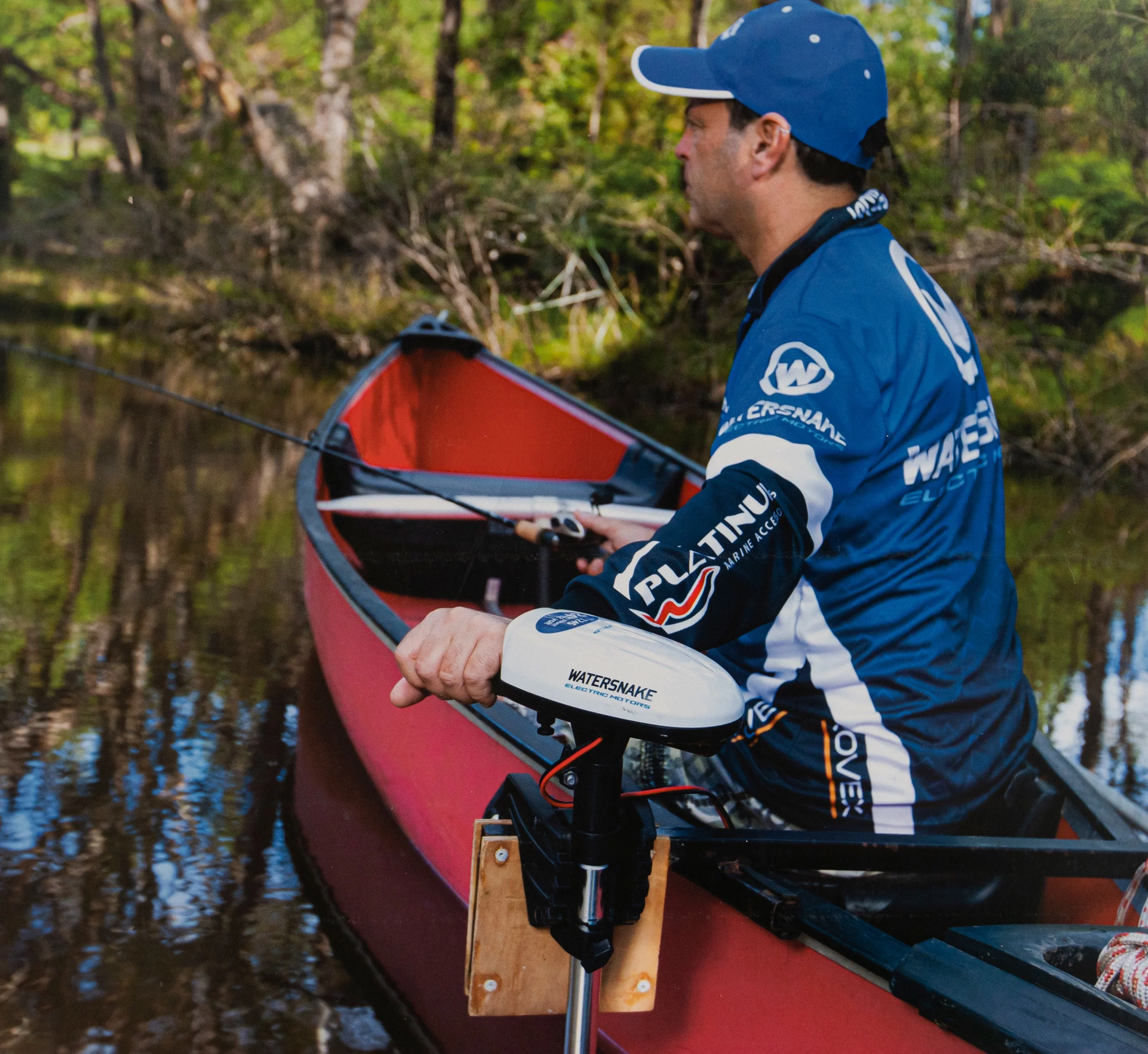 Watersnake ASP T18 Trolling Motor, 18 lb Fresh or Saltwater.