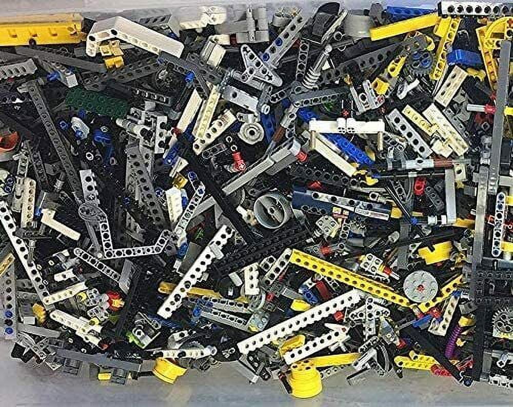 Lego Technic 2 POUNDs Random Bulk Lot Parts Pieces 2 LBS NXT Beams Gears Mindstorms AUTHENTIC LEGO