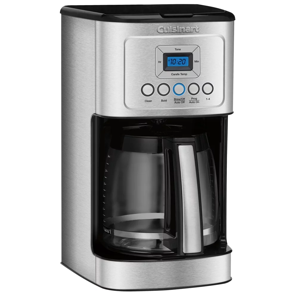 Cuisinart Perfect Temp 14-Cup Programmable Coffeemaker Stainless Steel (DCC-3200) with 1 Year Extended Warranty