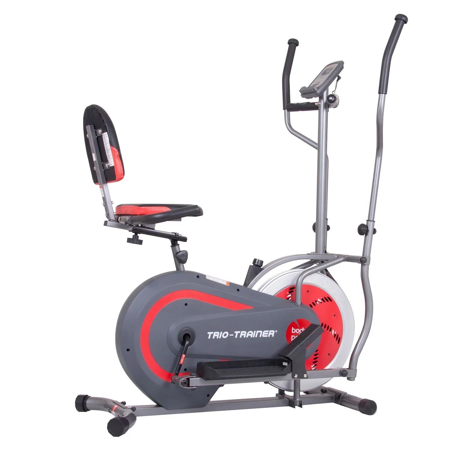 Body Flex Sports Body Power Trio Trainer 3 In 1 Elliptical & Bike Machine