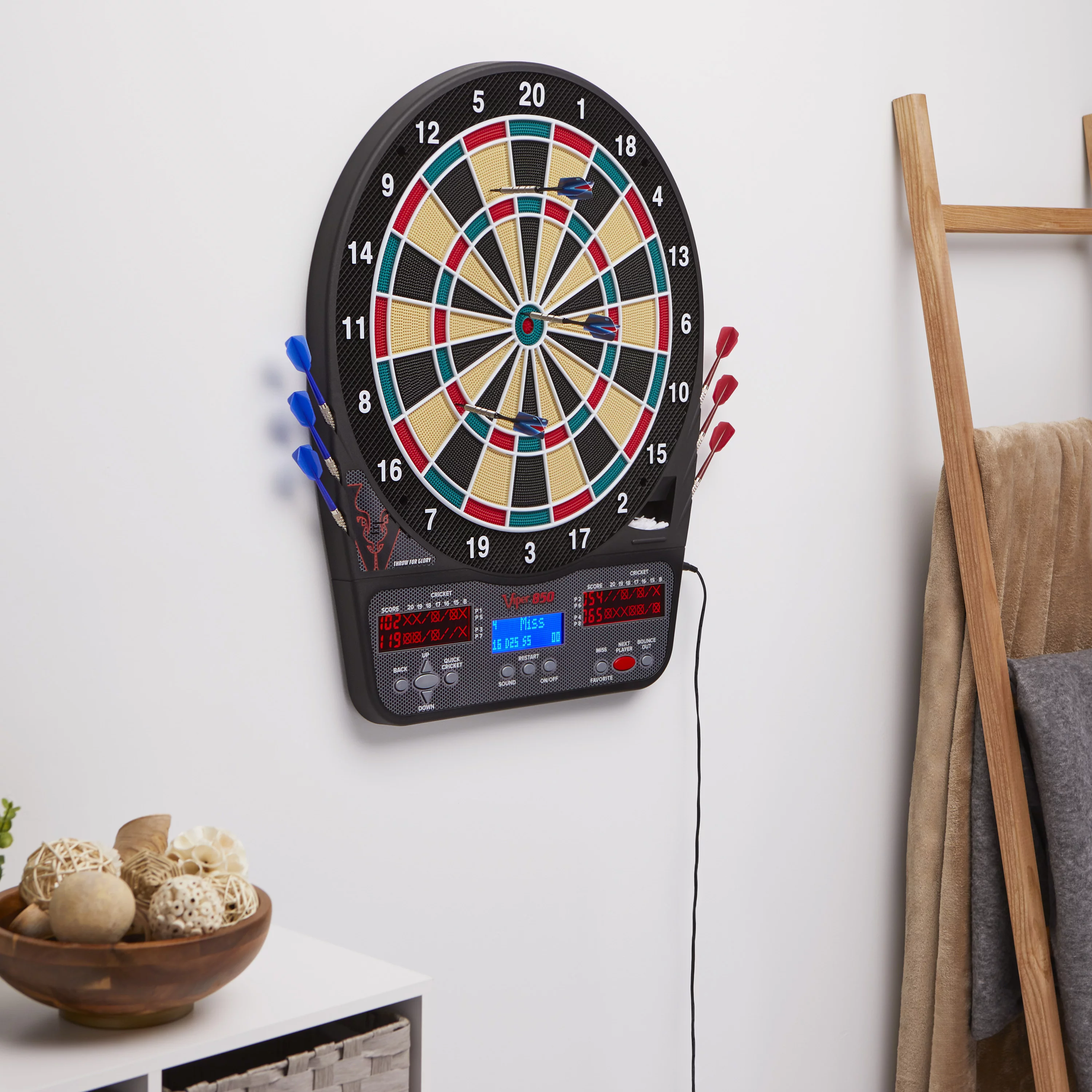 Viper 850 Electronic Dartboard, 15.5