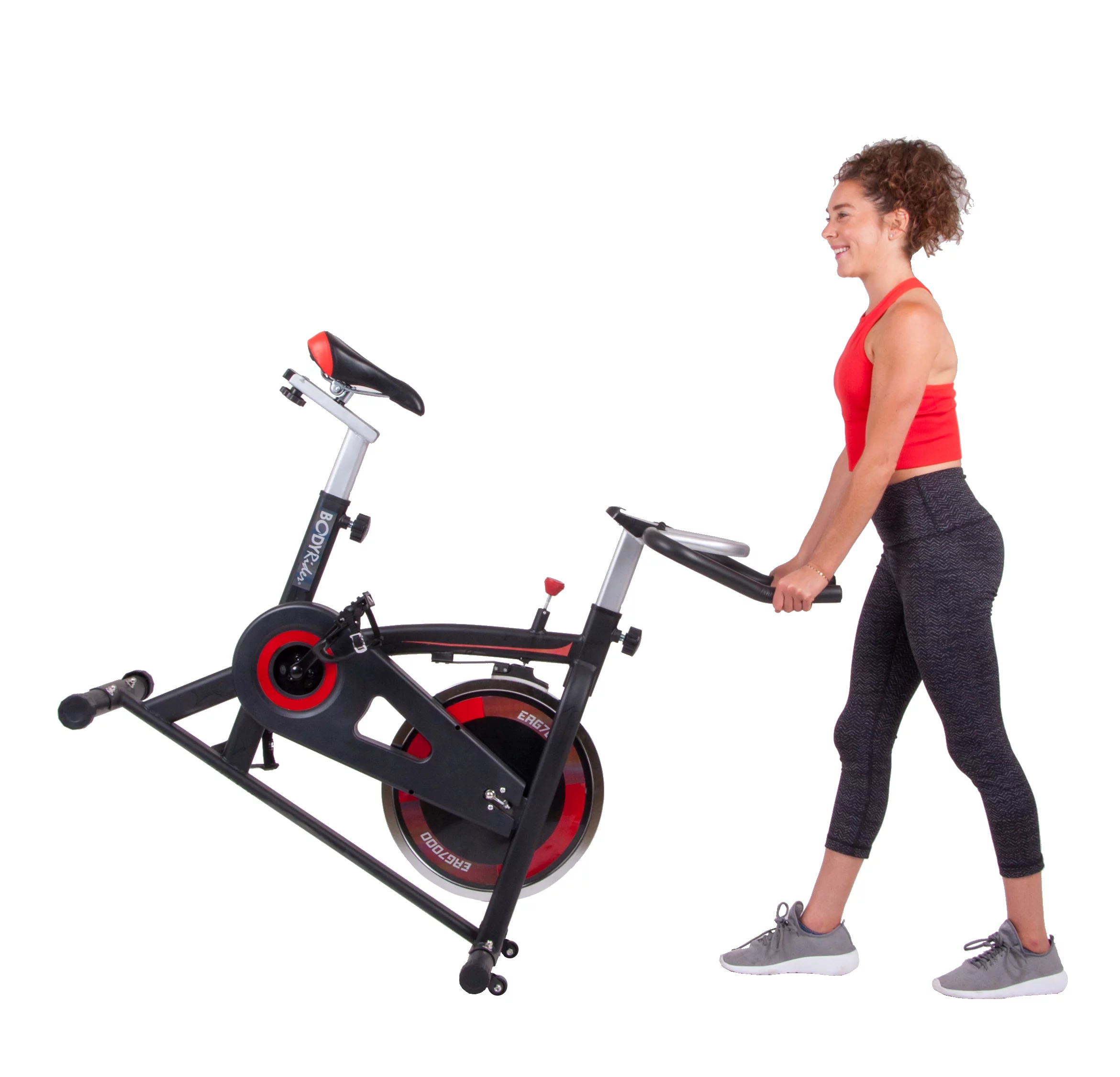 Body Rider ERG7000 PRO Cycling Trainer Stationary Bike, Max. Weight Capacity 250 Lbs.