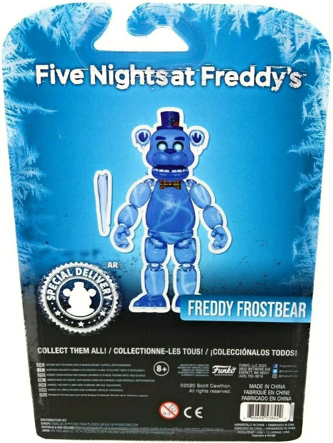 Funko Action Figure: Five Nights at Freddy’s – Freddy Frostbear (Walmart Exclusive)