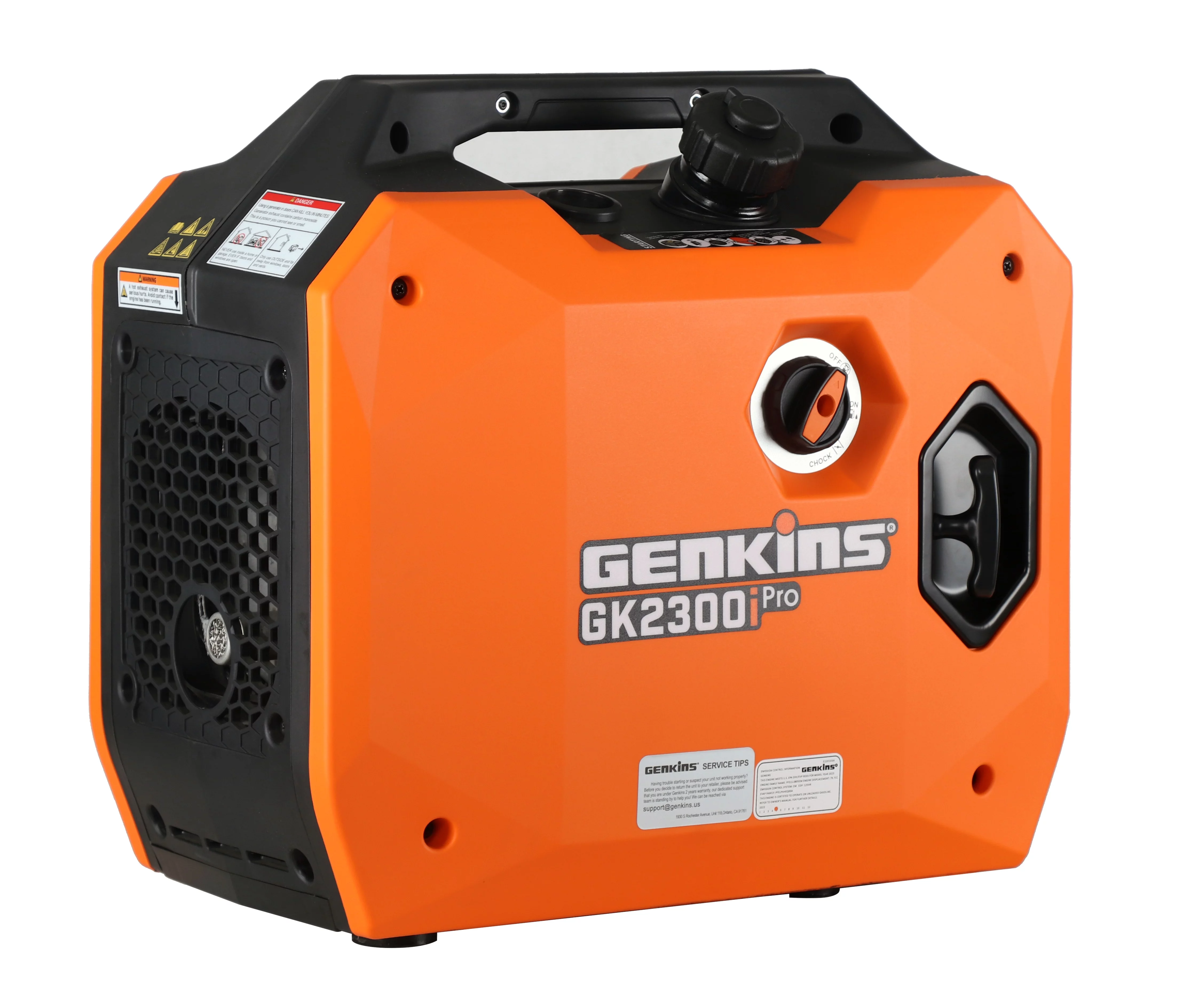 GENKINS 2300 Watt Light Weight Portable Inverter Generator Ultra Quiet EPA Complied