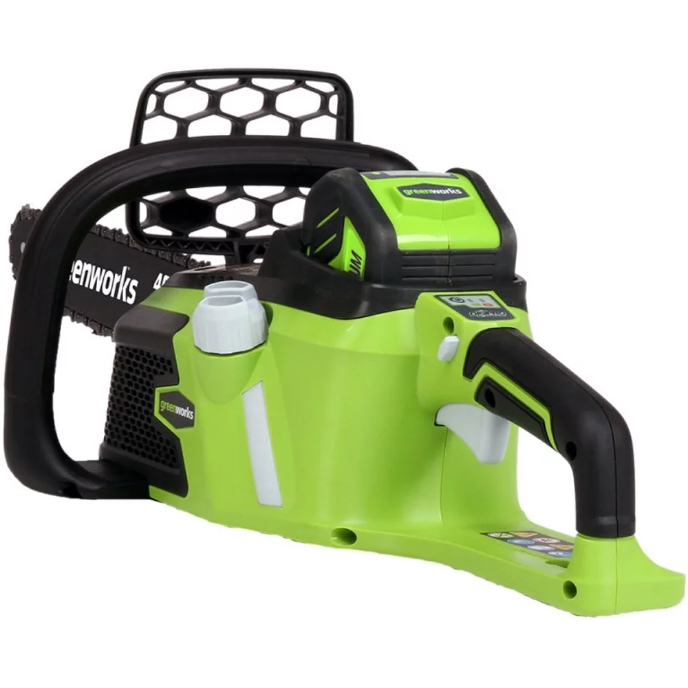 Greenworks 40V 16″ Cordless Brushless Chainsaw with 4.0 Ah Battery and Charger 20312