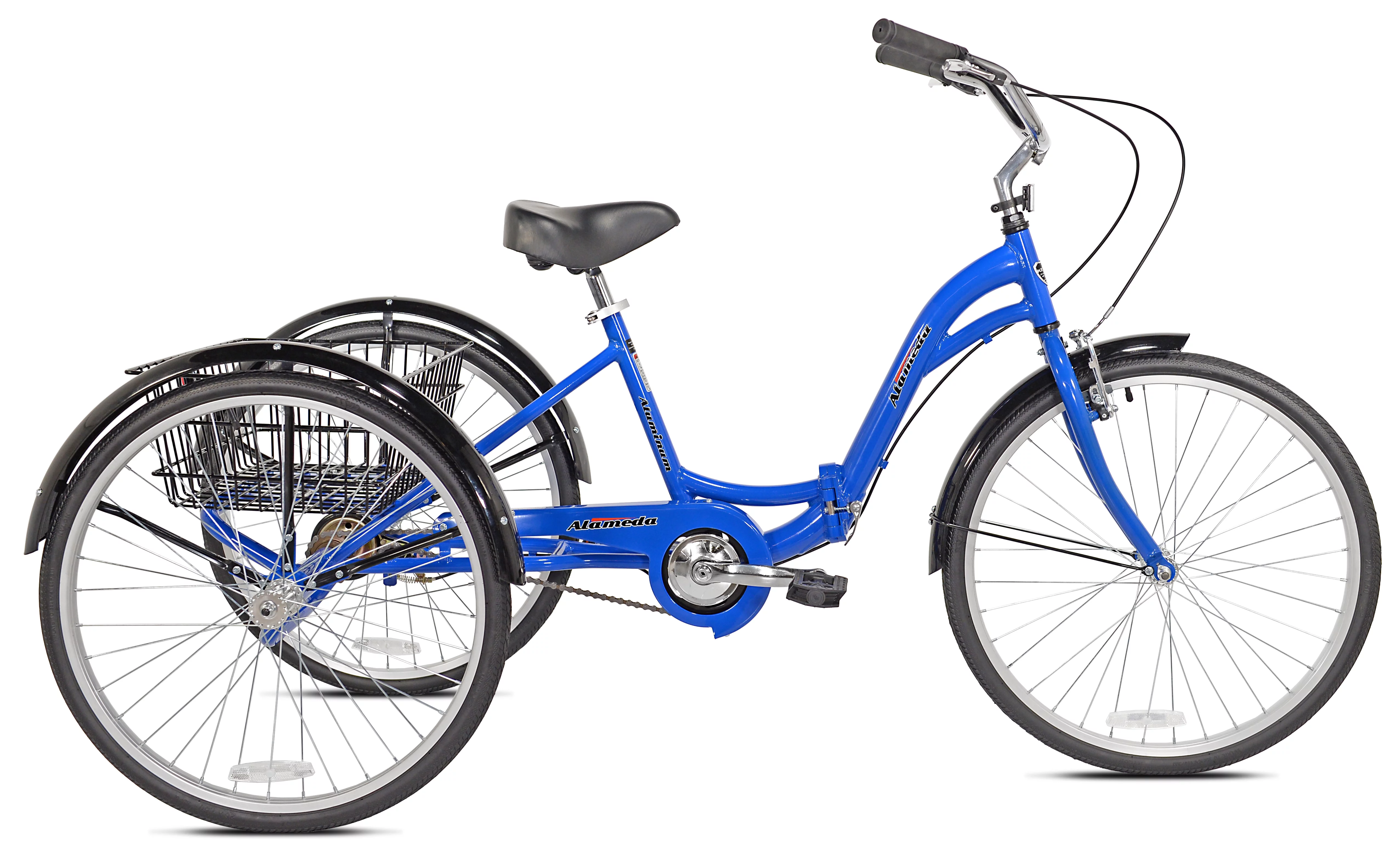 Kent 26″ Alameda Folding Adult Trike, Blue