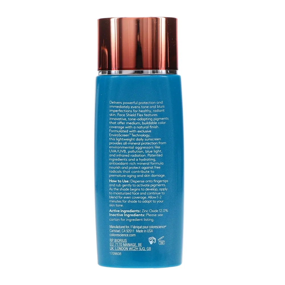 Colorescience Sunforgettable Total Protection Face Shield Flex Broad Spectrum SPF 50 Tan 1.8 oz