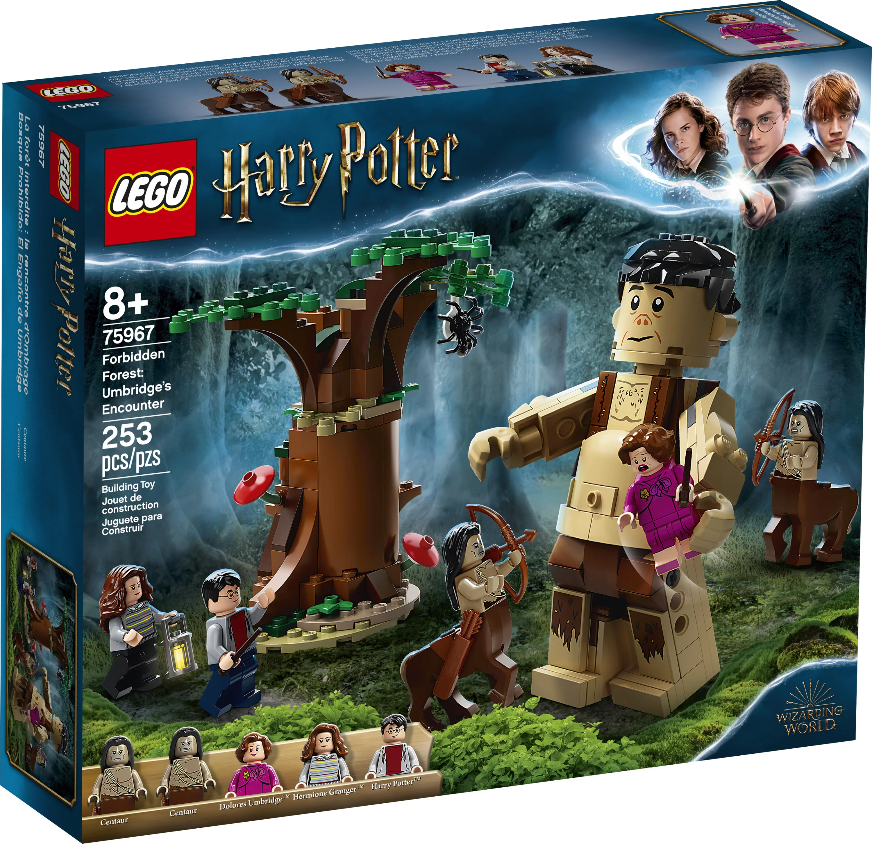 LEGO Harry Potter Forbidden Forest: Umbridge’s Encounter 75967 Harry Potter Building Toy with Minifigures (253 Pieces)