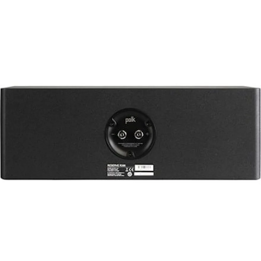 Polk Reserve R300 2-way Speaker, 200 W RMS, Black