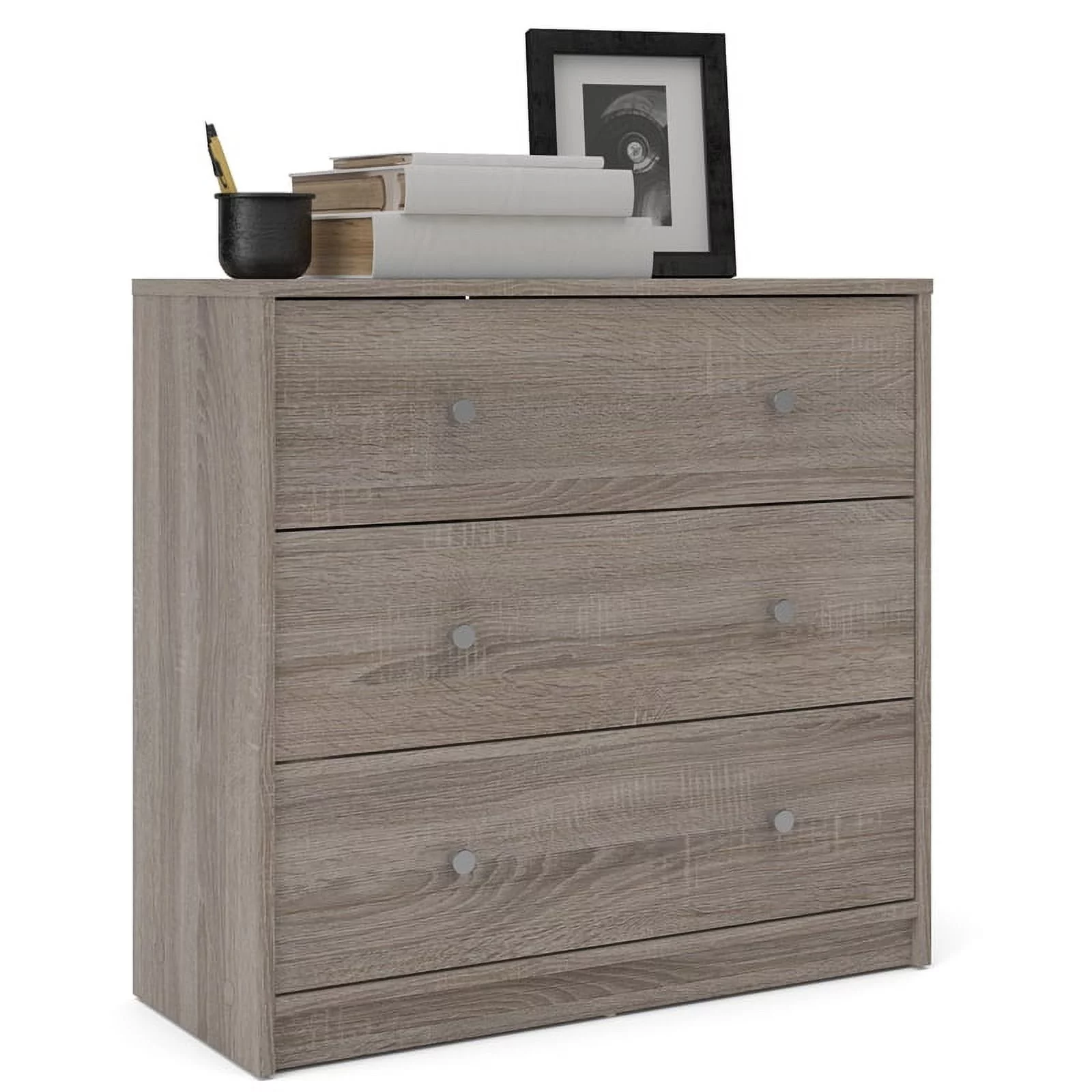 Studio 3 Drawer Dresser, White