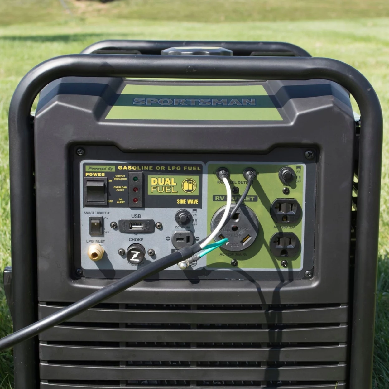 Sportsman 3,500-Watt Dual Fuel Inverter Generator for Sensitive Electronics