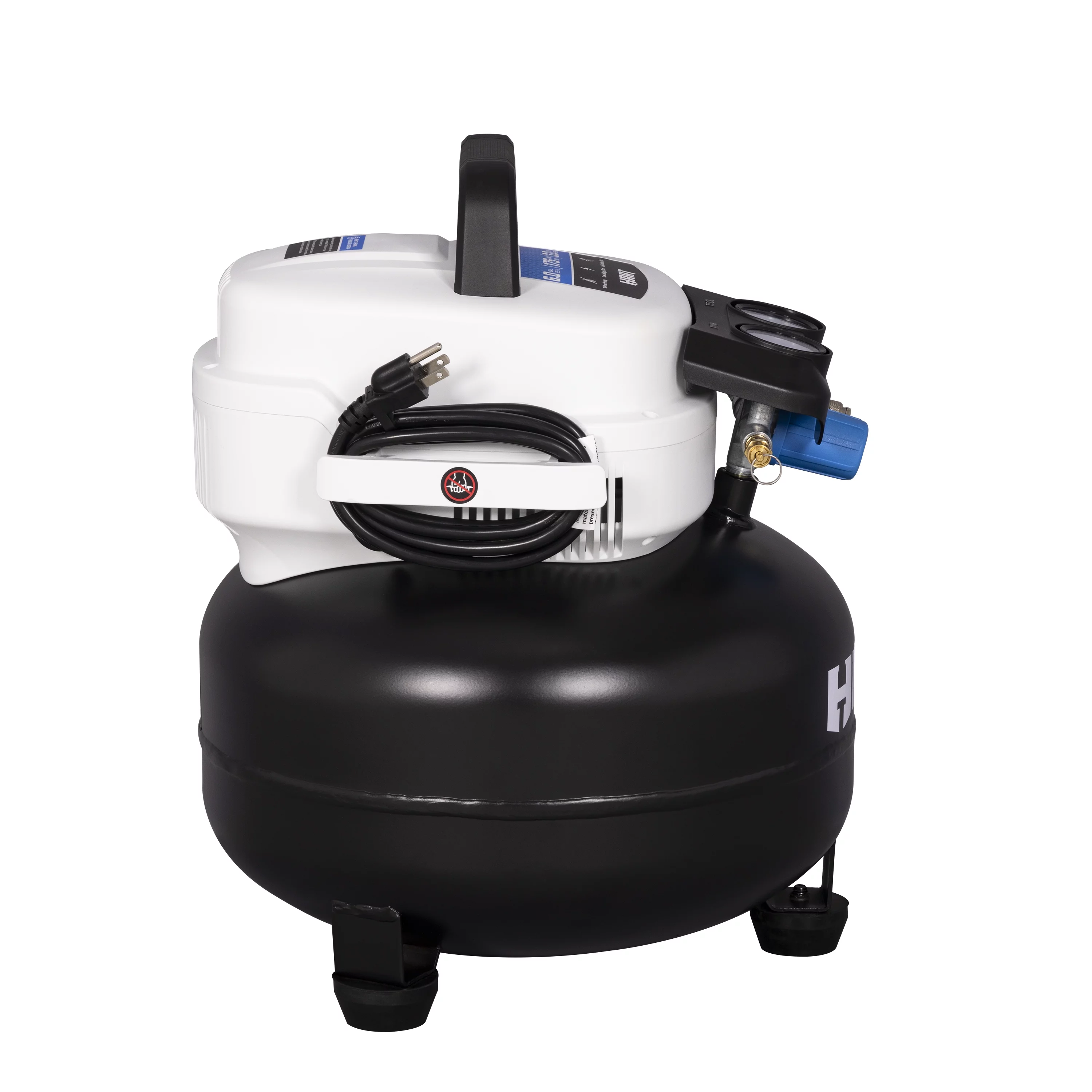 Hart 6 Gallon 1.5 HP Pancake Air Compressor