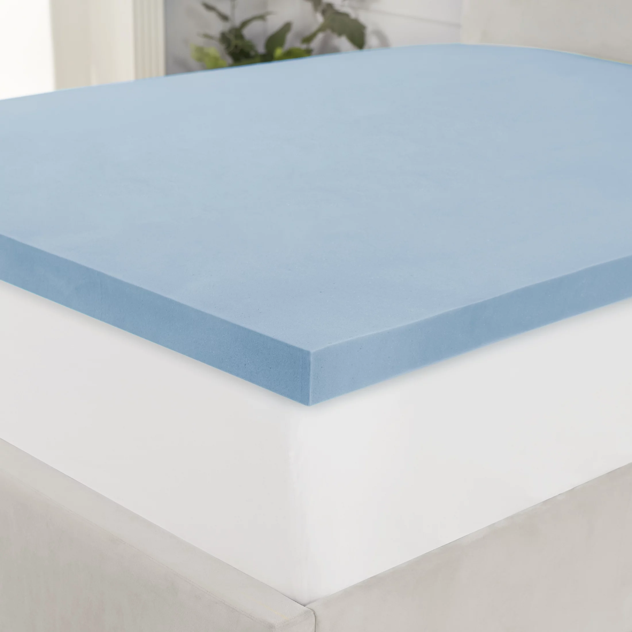 Mainstays 3″ Memory Foam Mattress Topper, Queen