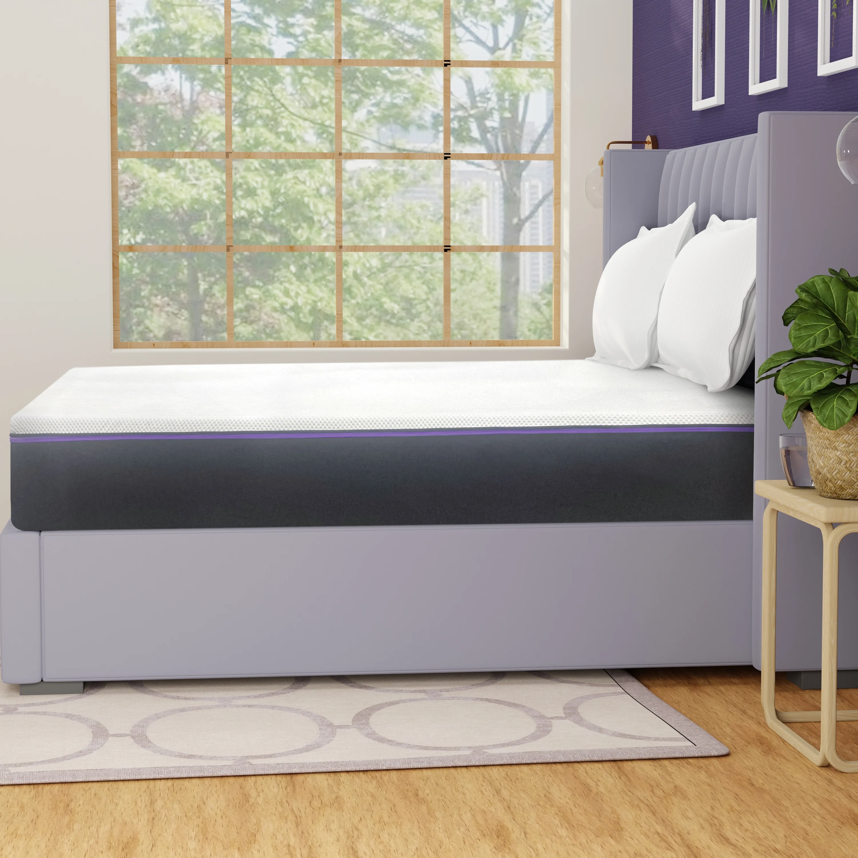 Vibe 13″ Luxury Plush Super Cooling Gel Memory Foam Mattress – Twin