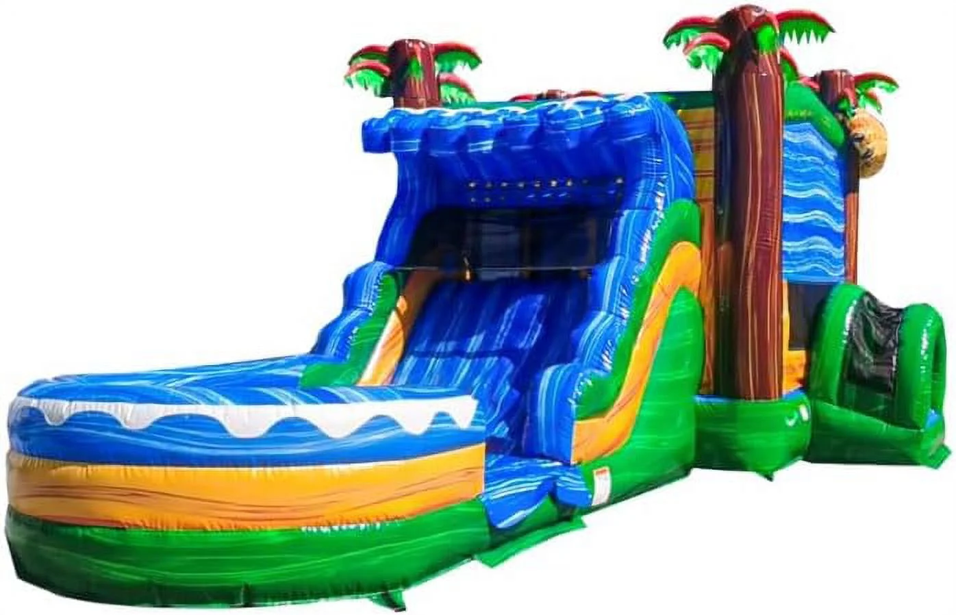 JumpOrange Jaguar Commercial Grade Bounce House Water Slide for Kids and Adults (with Blower)