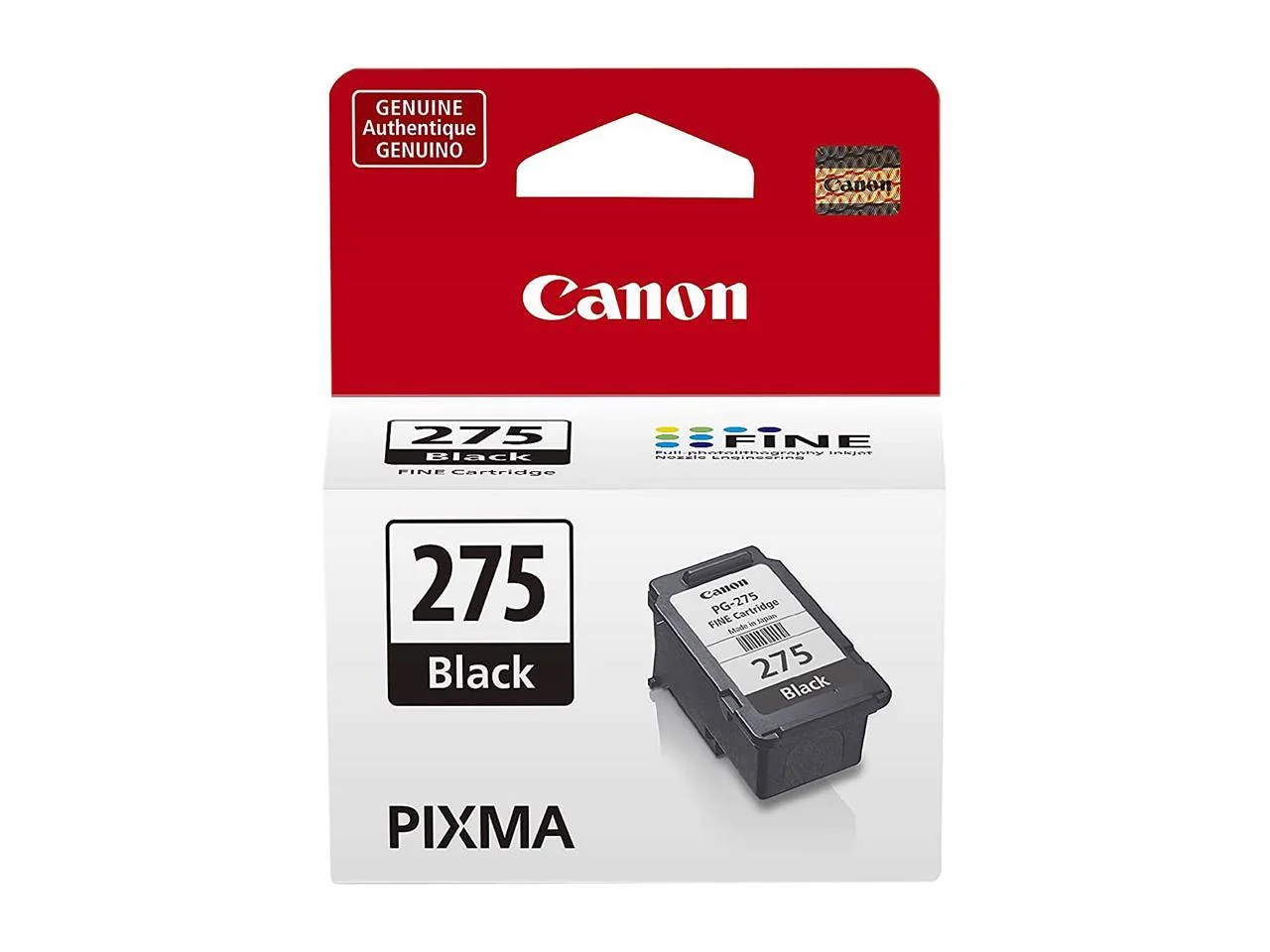 Canon PG-275 Black Ink Cartridge for PIXMA TS3520 Wireless All-In-One Printer