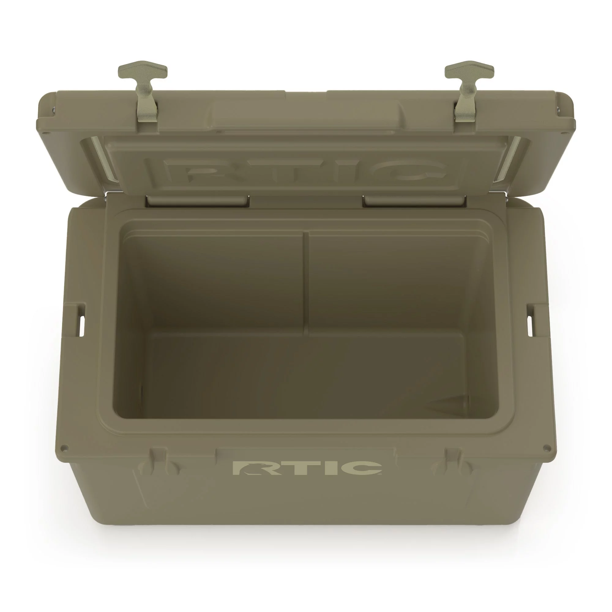 RTIC 45 qt Ultra-Tough Cooler, Insulated Portable Ice Chest for Beach, Drink, Beverage, Camping, Picnic, Fishing, Boat, Barbecue, Olive