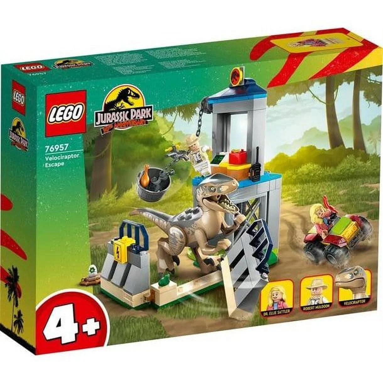 Lego Jurassic World Velociraptor Escape 76957