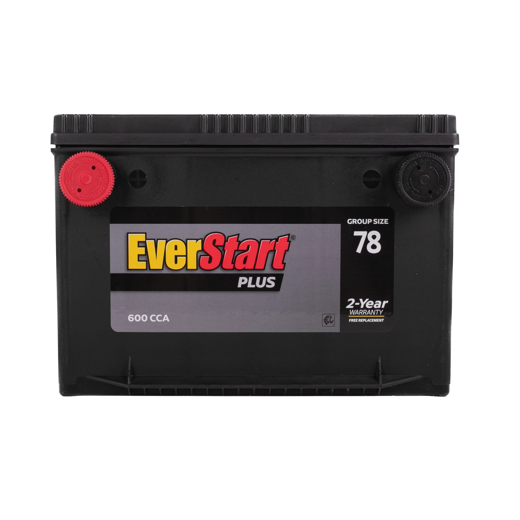 EverStart Plus Lead Acid Group 78 Automotive Battery 12 Volts/600 CCA