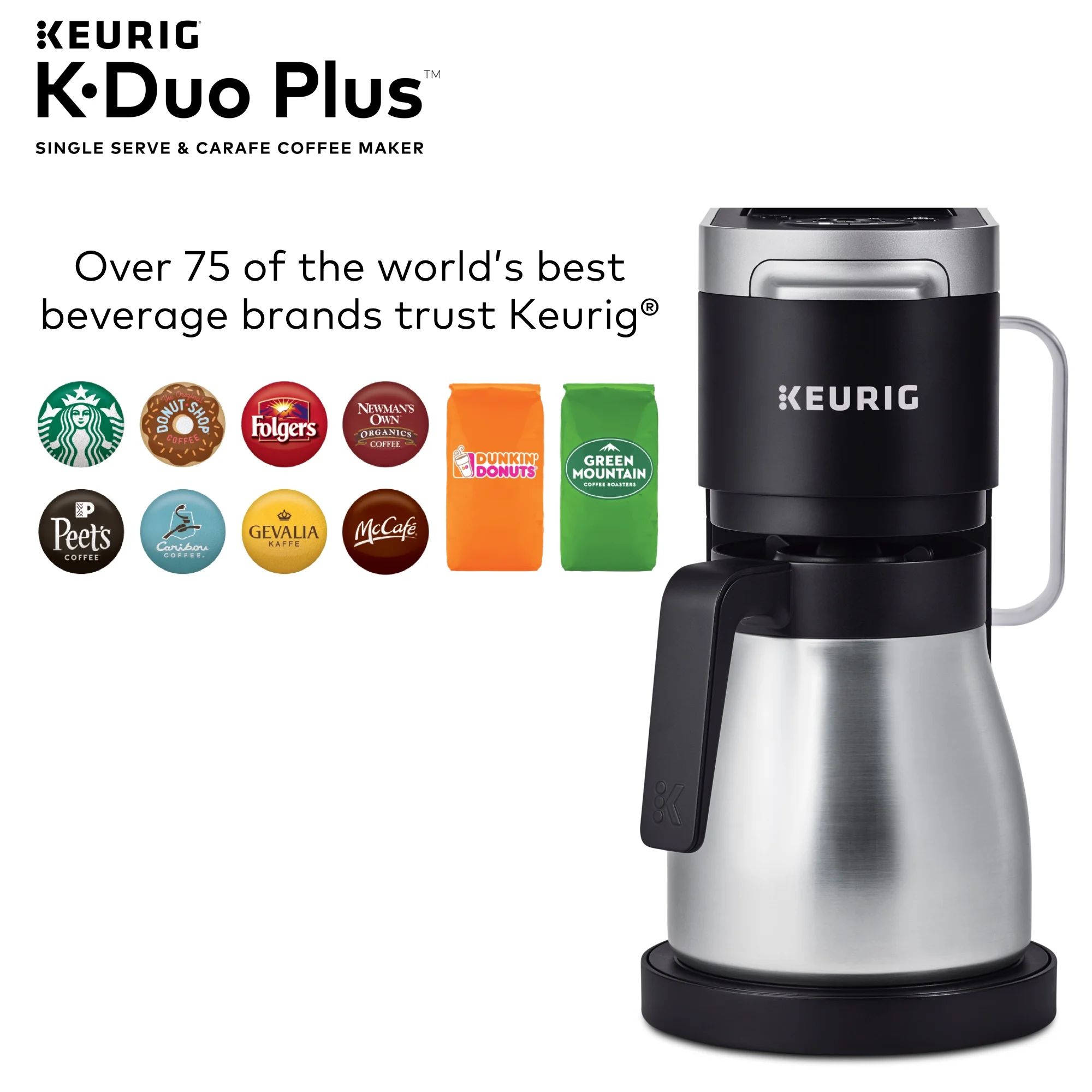 Keurig K-Duo Plus Single Serve & Carafe Coffee Maker