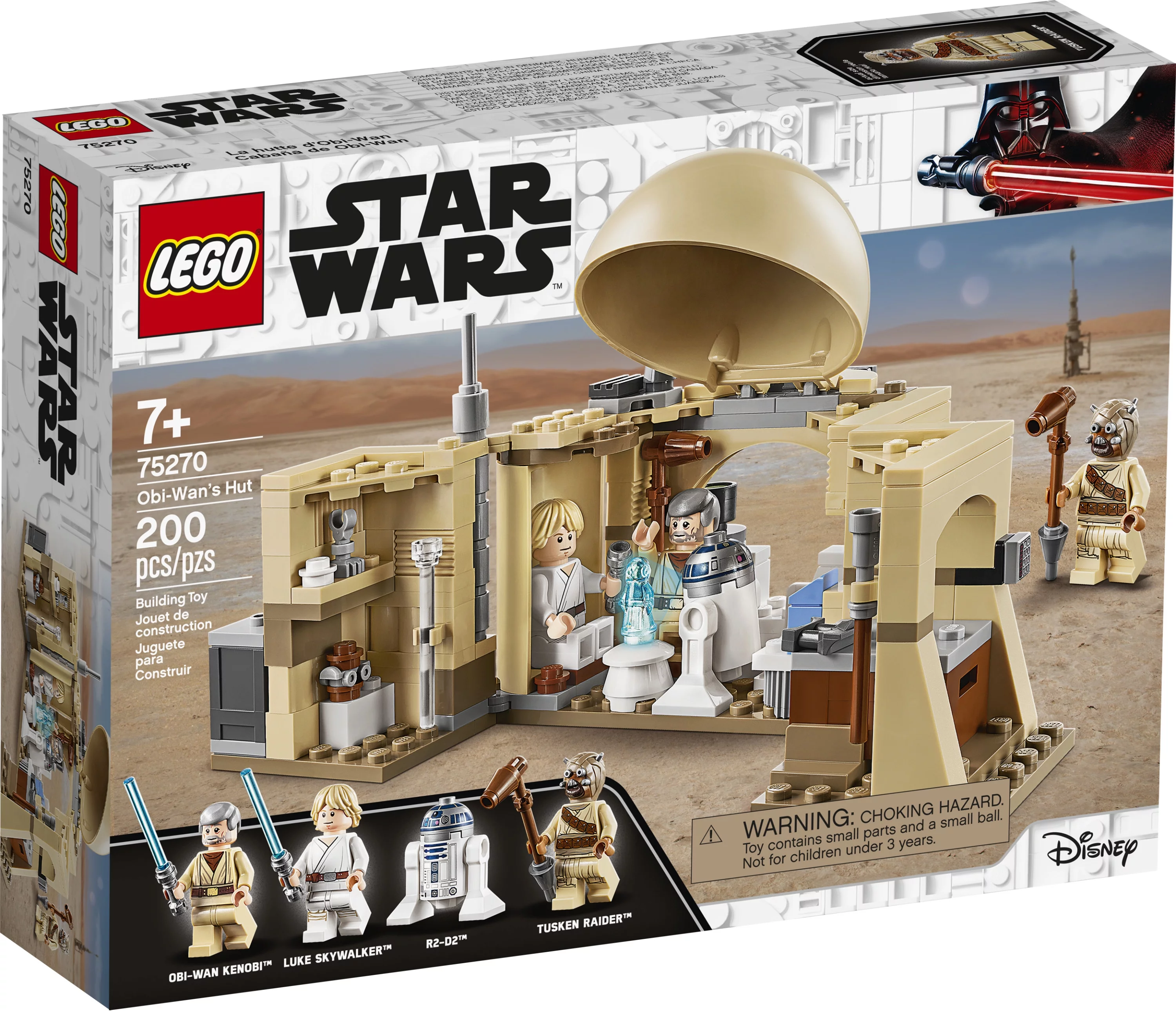 LEGO Star Wars: A New Hope Obi-Wan’s Hut 75270 Adventure Building Toy for Children 7+ (200 pieces)