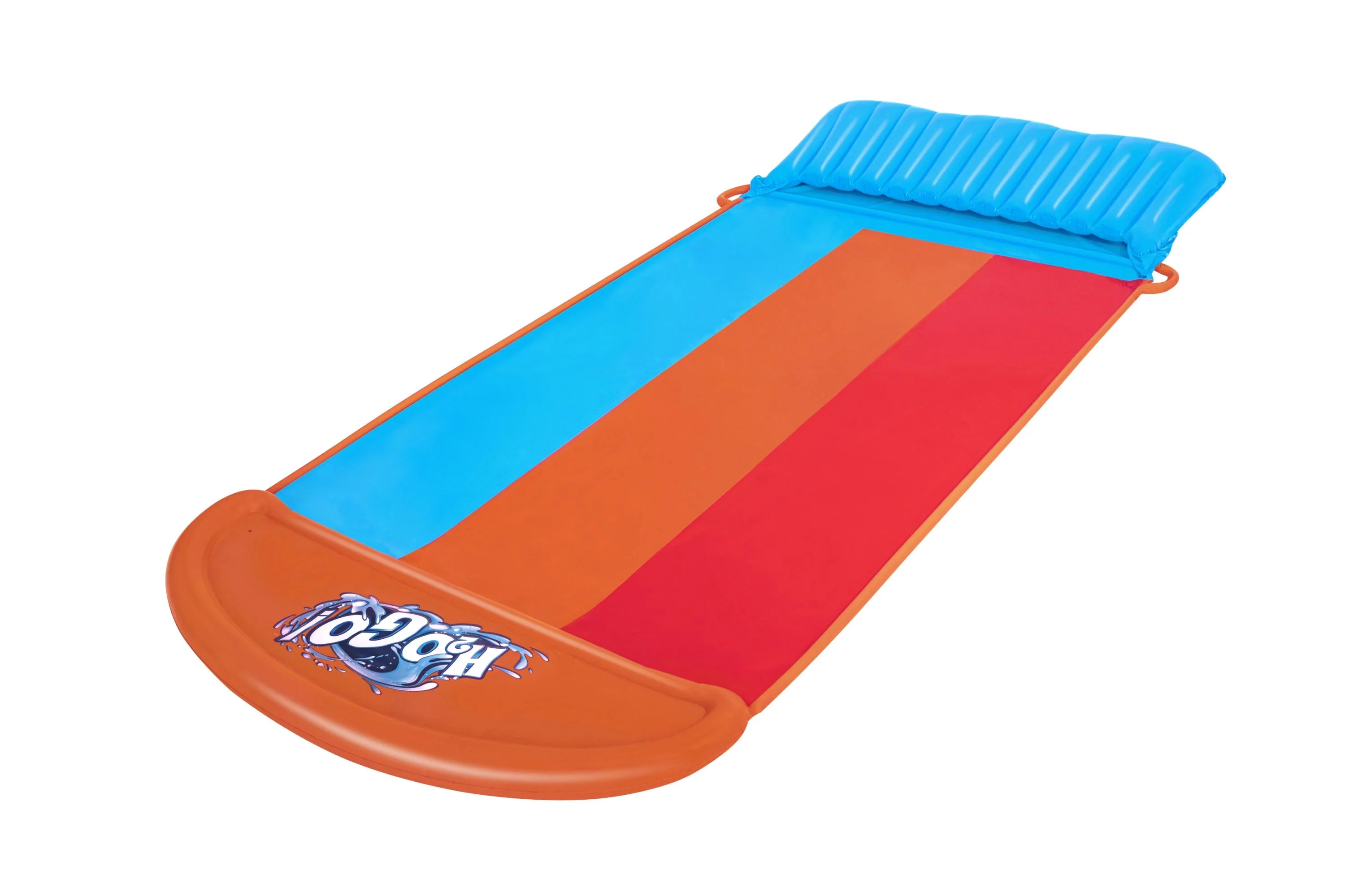 H2OGO! Triple Water Slide with Tsunami Splash Ramp 16′