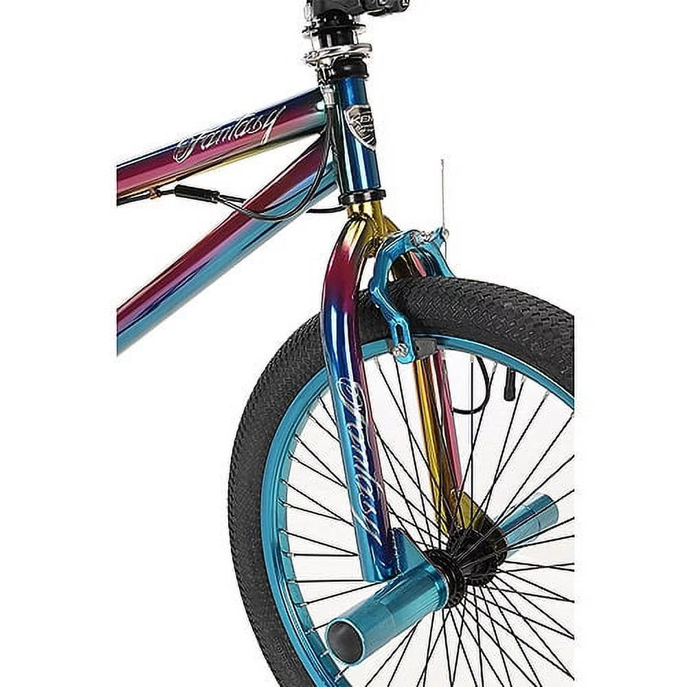 Kent Bicycles 20-inch Girl’s Fantasy BMX Bicycle, Multicolor Iridescent