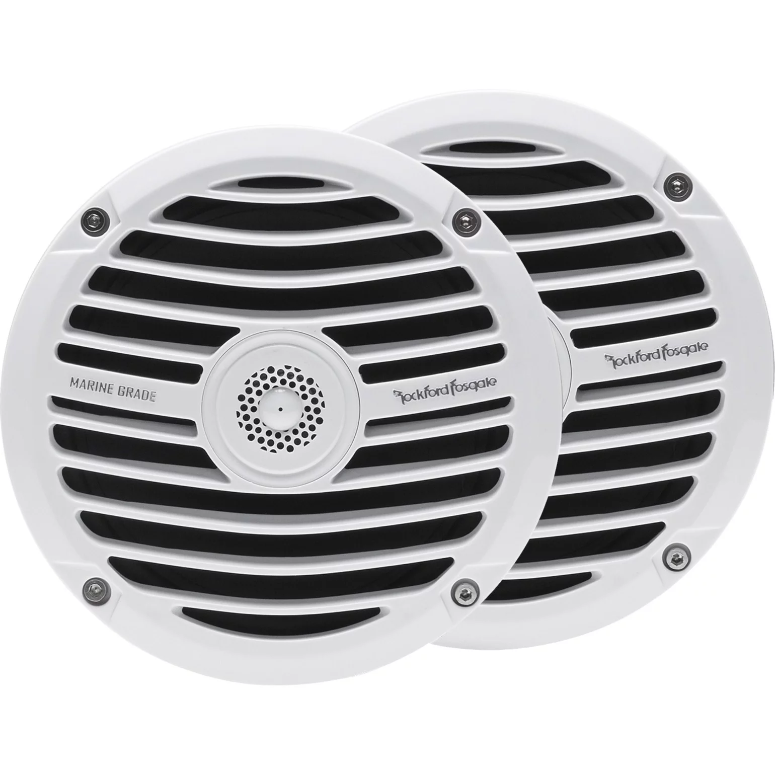 Rockford Fosgate Prime Marine RM0652 6.5″ 100W Boat Full Range Speakers, White