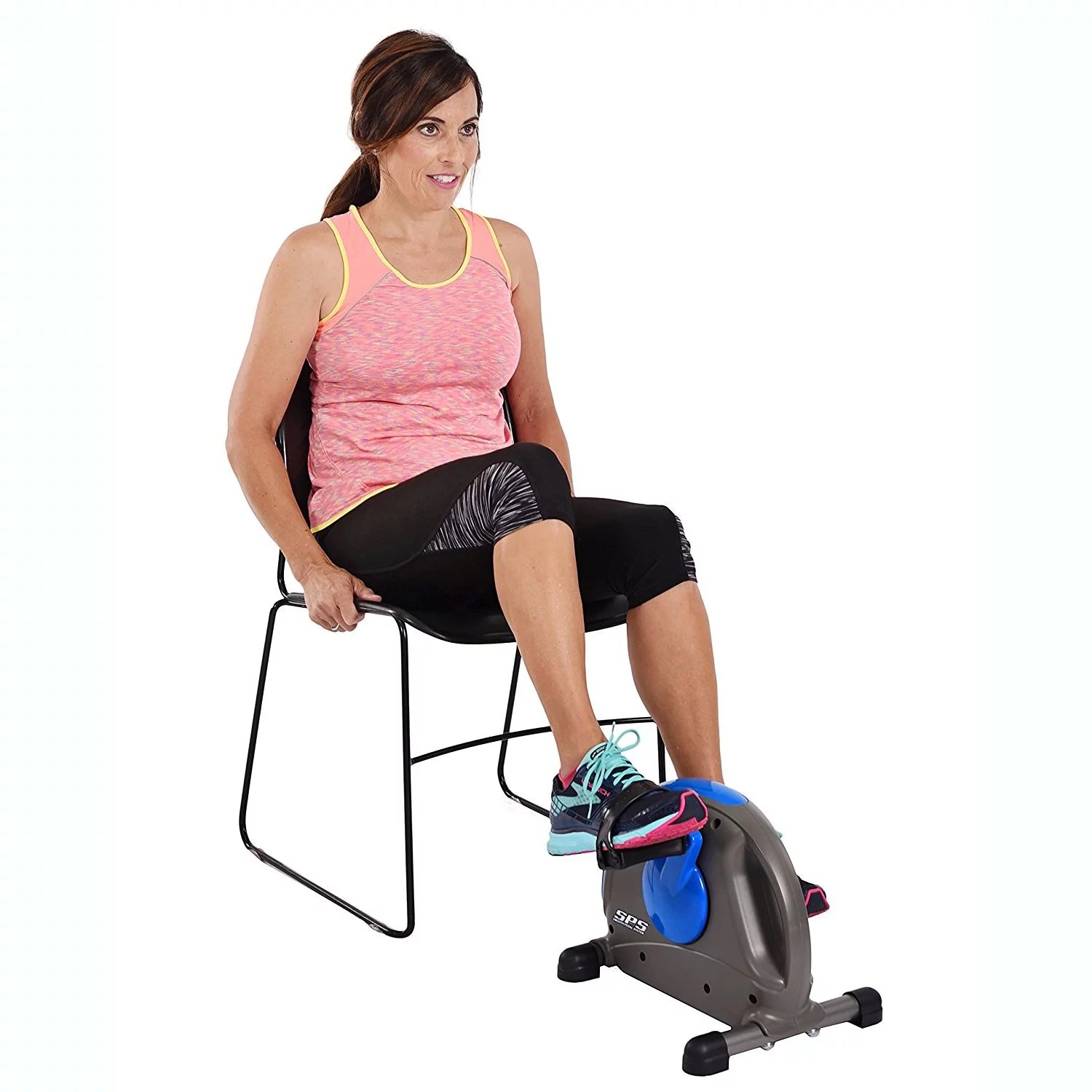 Stamina Mini Trainer Bike with Smooth Pedal System, Blue