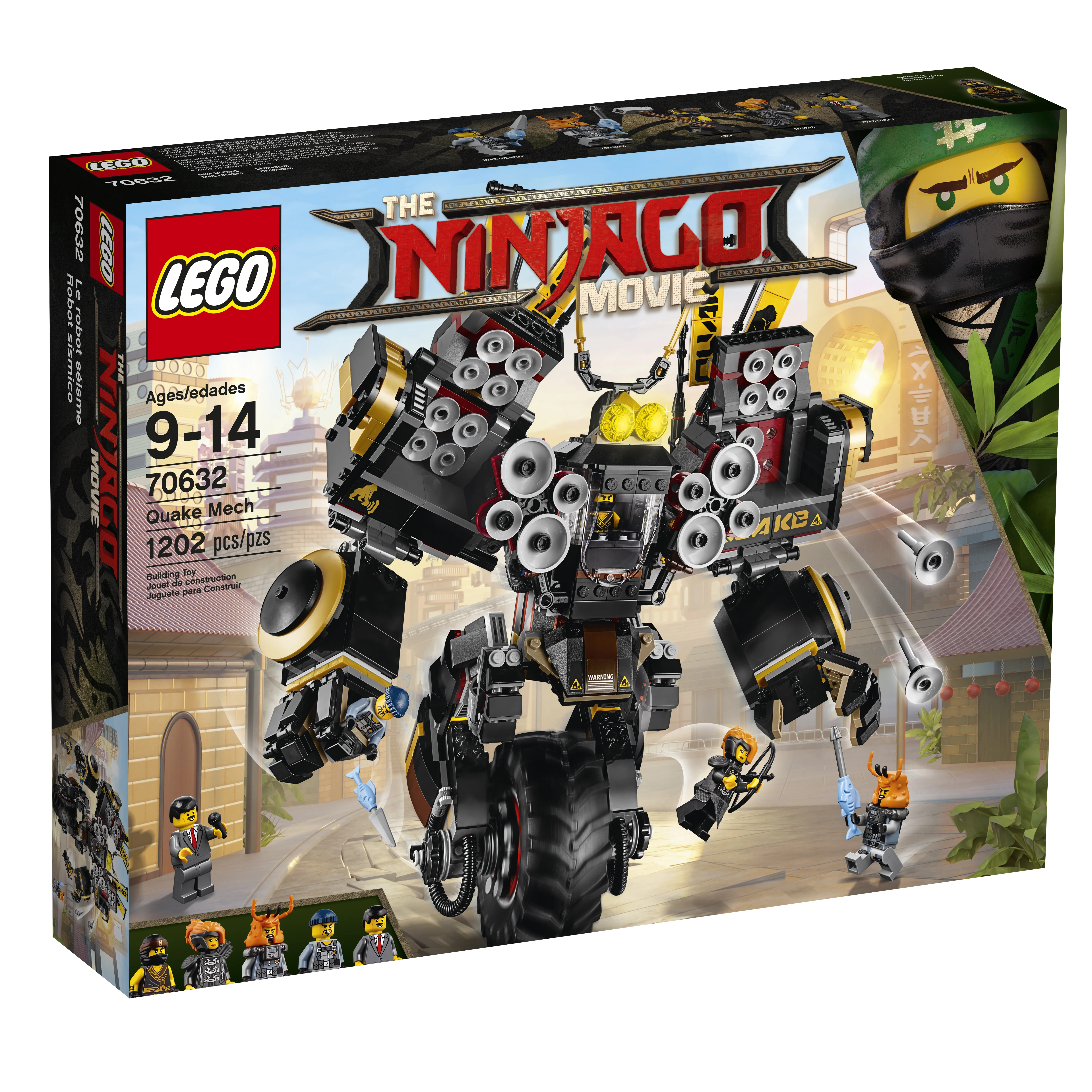 LEGO Ninjago Movie Quake Mech 70632 (1,202 Pieces)