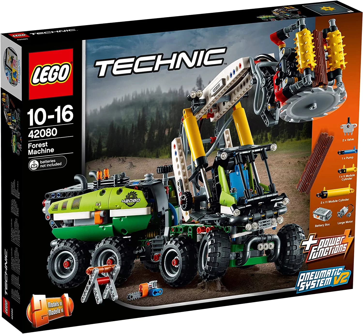 LEGO Technic Forest Machine 42080 Building Kit (1003 Pieces)