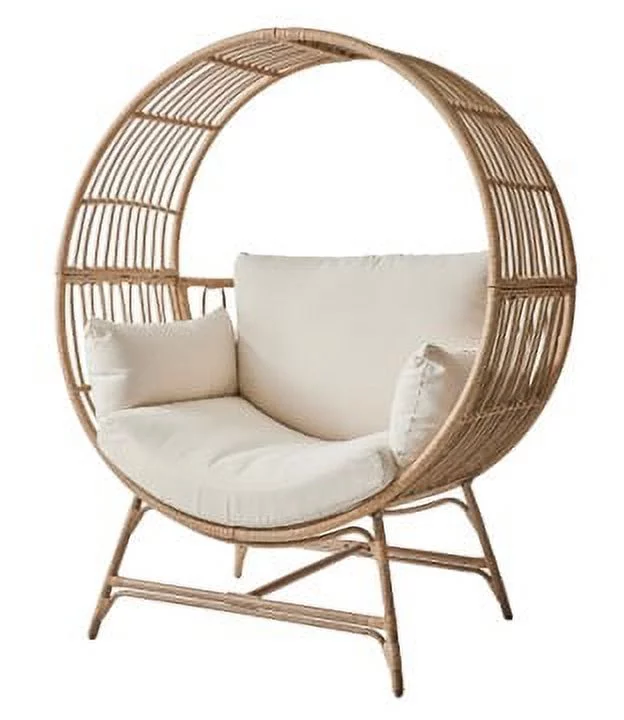 Better Homes & Gardens Bellamy Round Wicker Outdoor Egg Chair