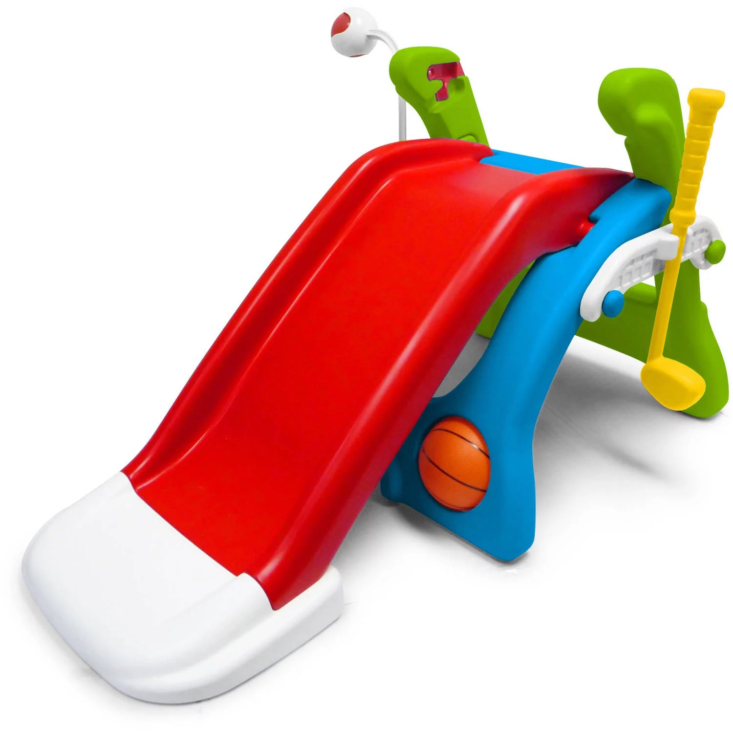 Grow ‘n up 6 n 1 Plastic Toddler Slide Sport Center