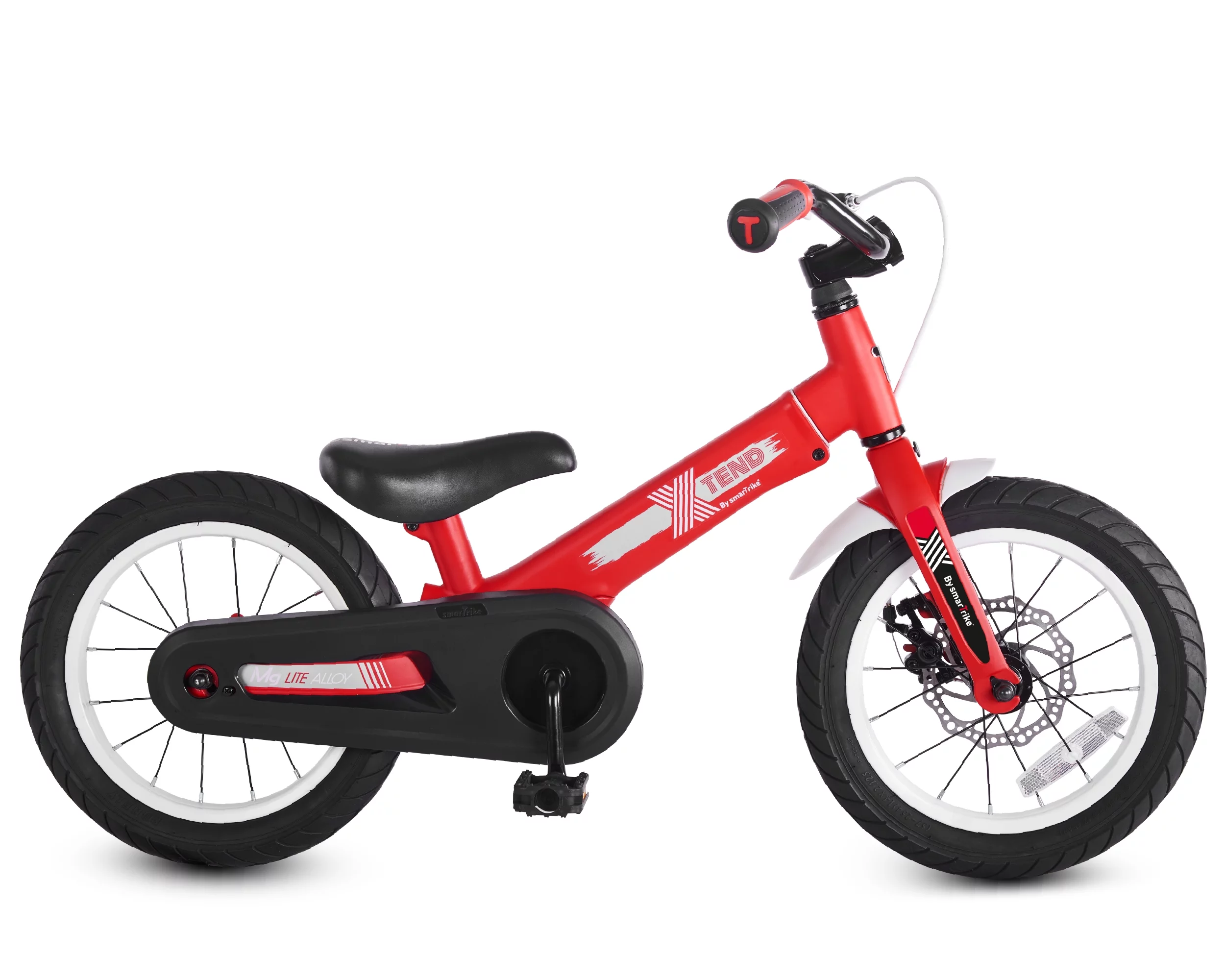 smarTrike Xtend 3-in-1 Convertible Kids Bike, Balance to Pedal Training Bicycle 3Year+, Red