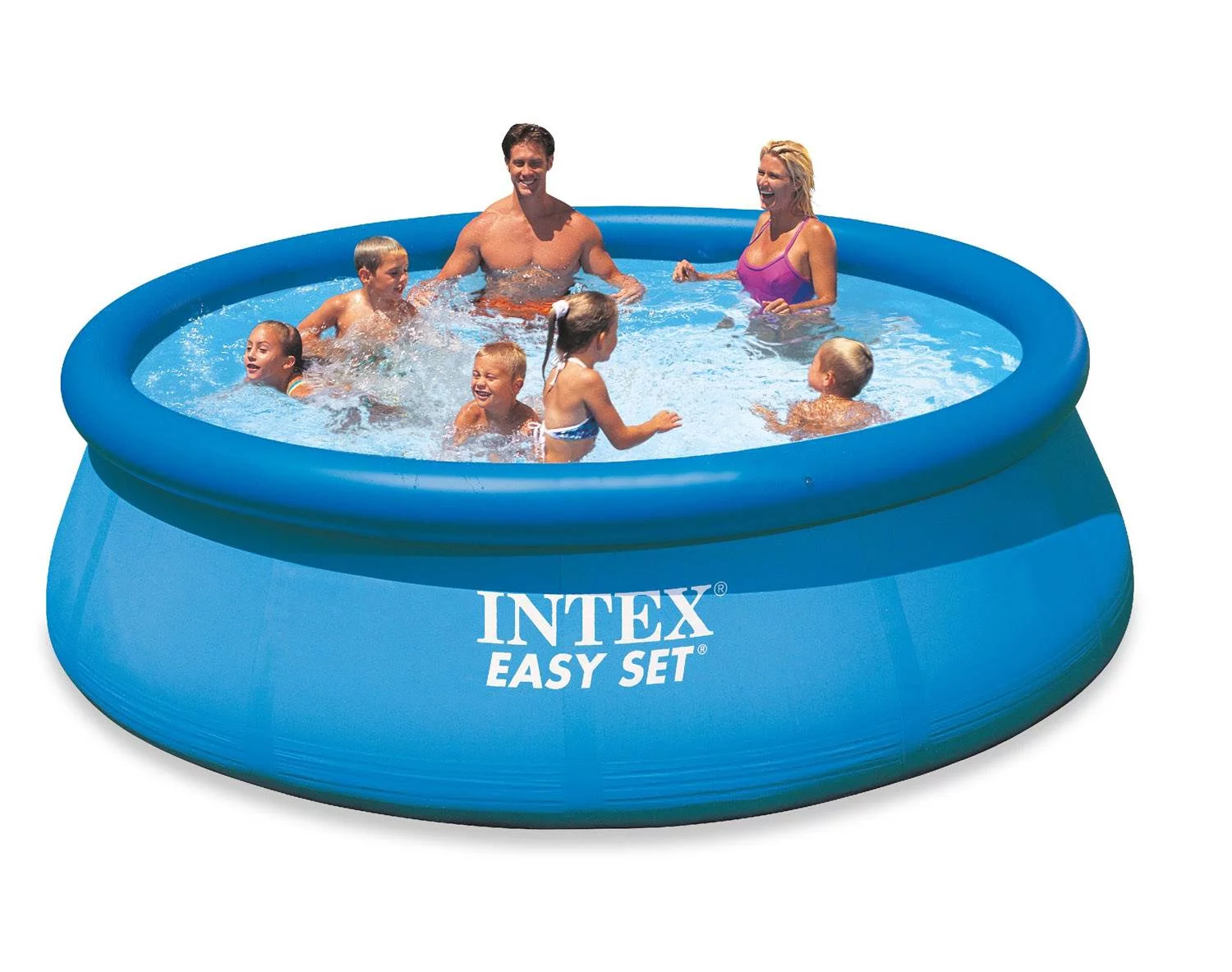 Intex 12′ x 30″ Easy Set Above Ground Swimming Pool & Filter Pump | 28131EH