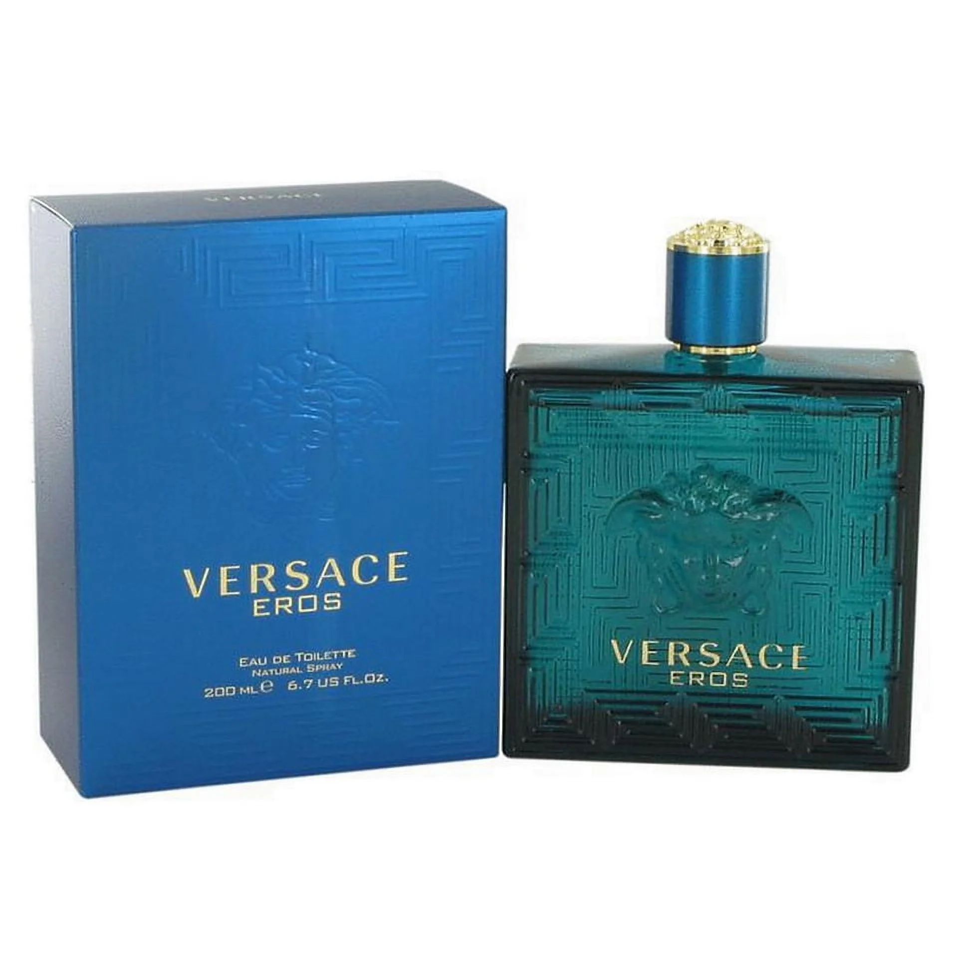 Versace Eros Eau de Toilette Spray, Cologne for Men, 3.4 oz