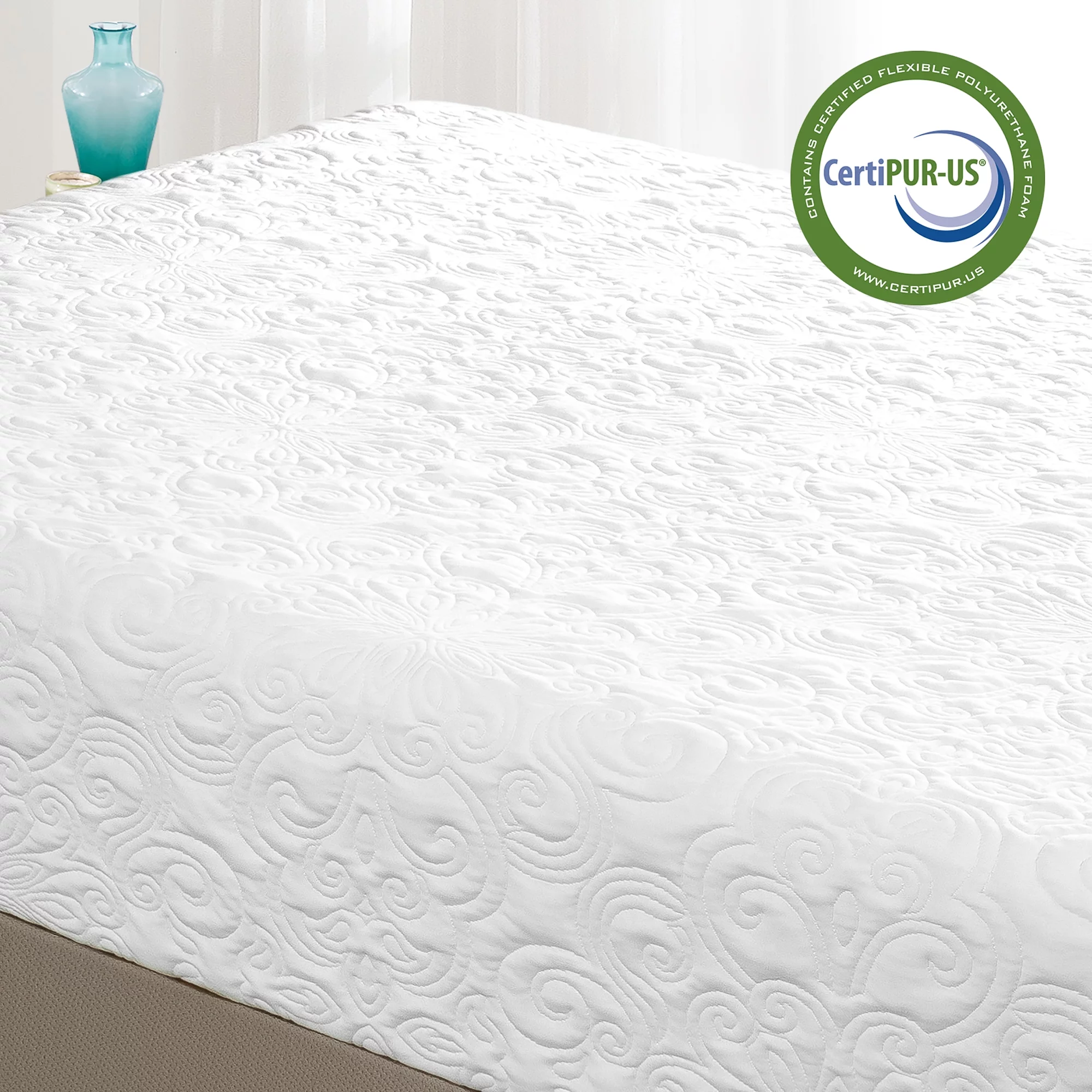 Zinus Spa Sensations Serenity 12″ Memory Foam Mattress, Full