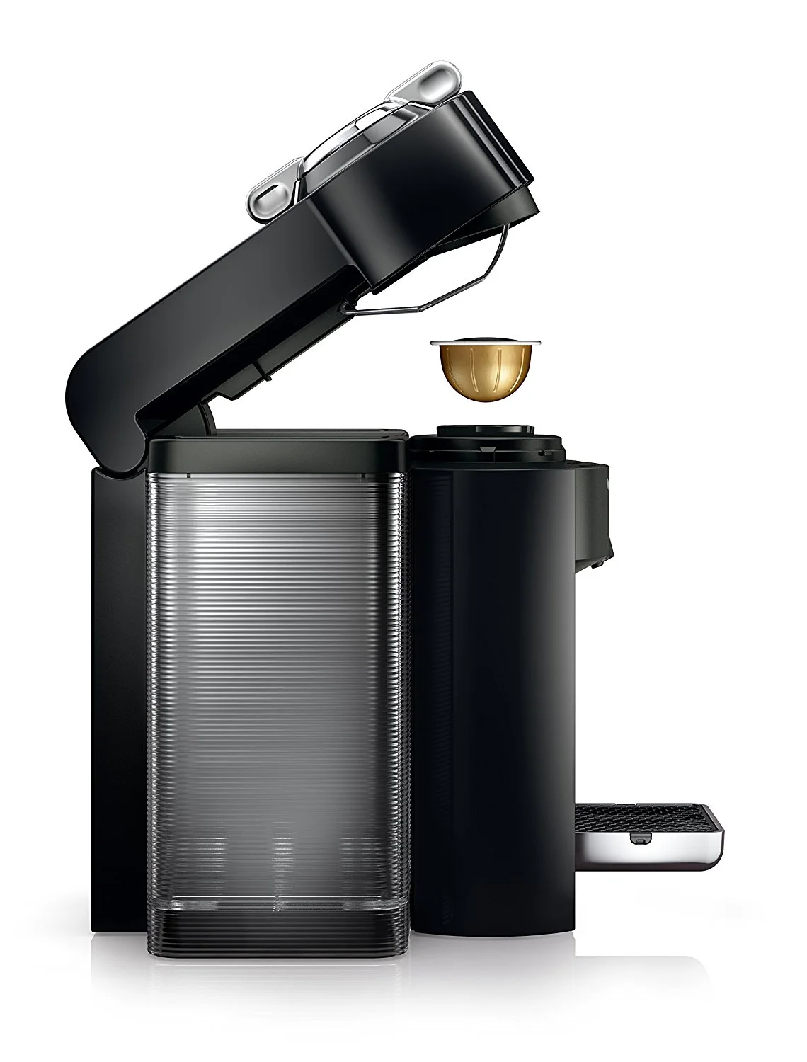 Nespresso Evoluo Coffee and Espresso Machine by De’Longhi, Graphite Metal