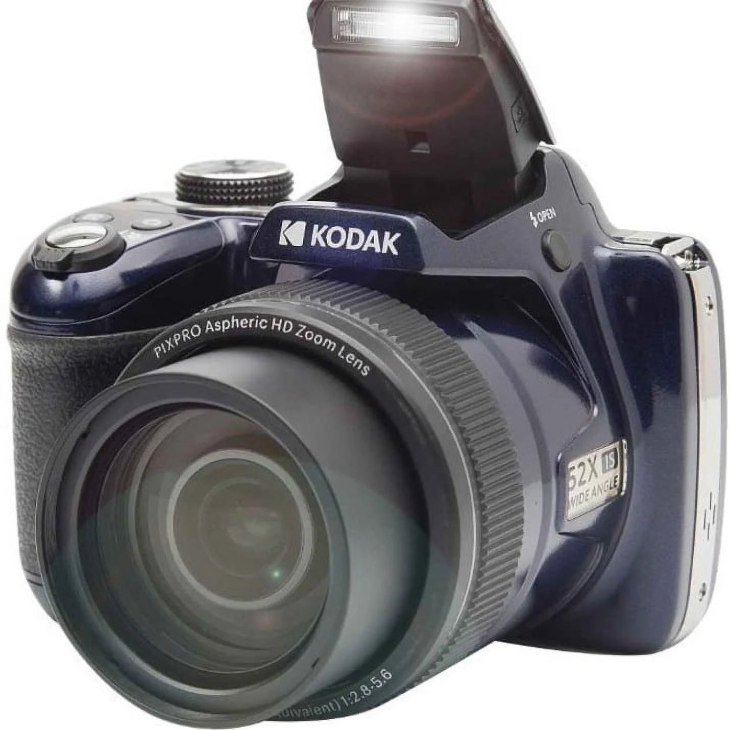 Kodak PIXPRO AZ528 16.4 Megapixel Bridge Camera, Blue