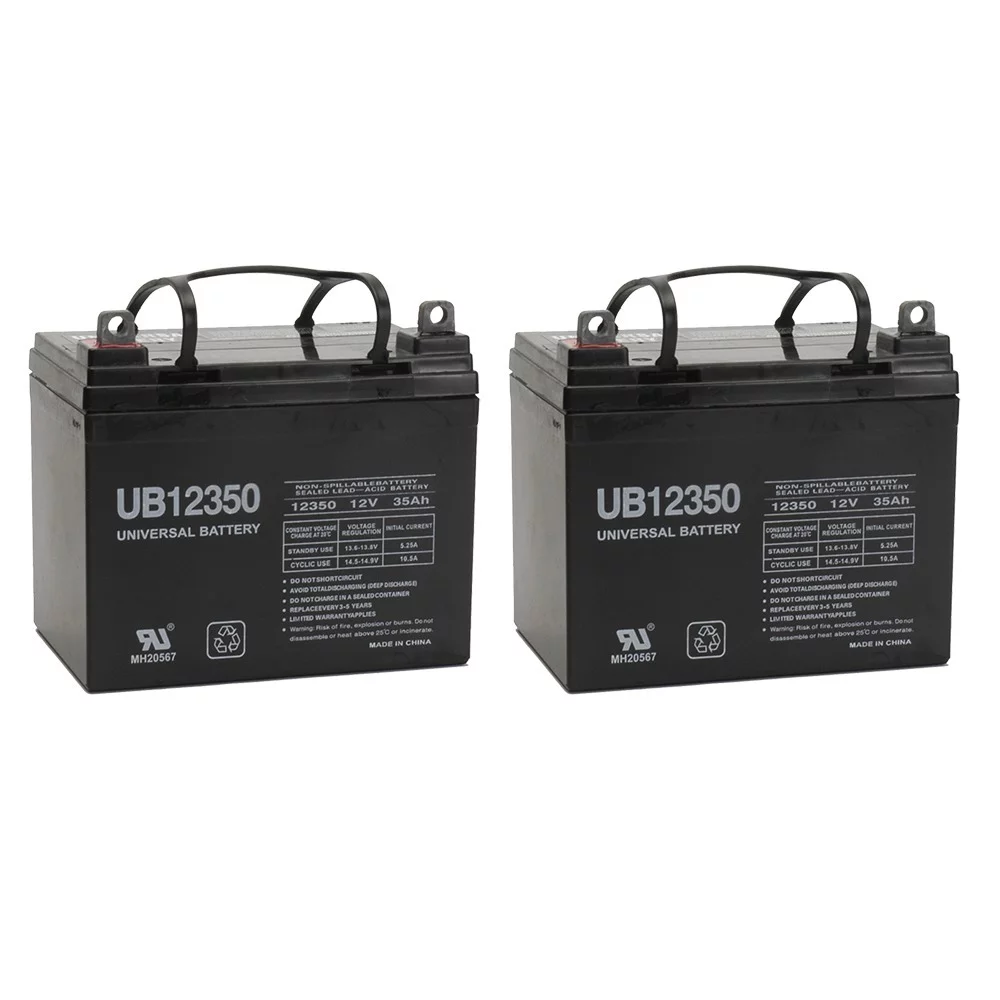 “UPG 12V 35Ah Battery Burke Mobility Passport Scout, Scout M – 2 Pack”