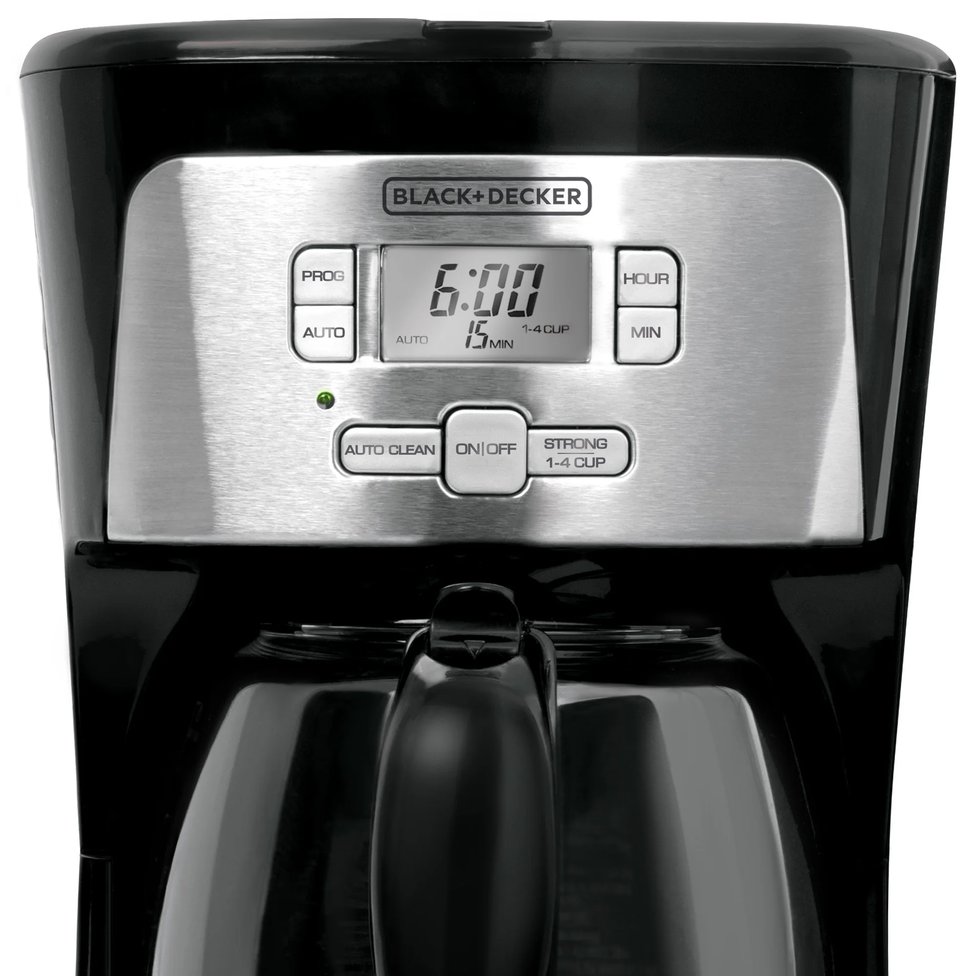 BLACK+DECKER 12-Cup* Programmable Coffeemaker, Black, CM2020B