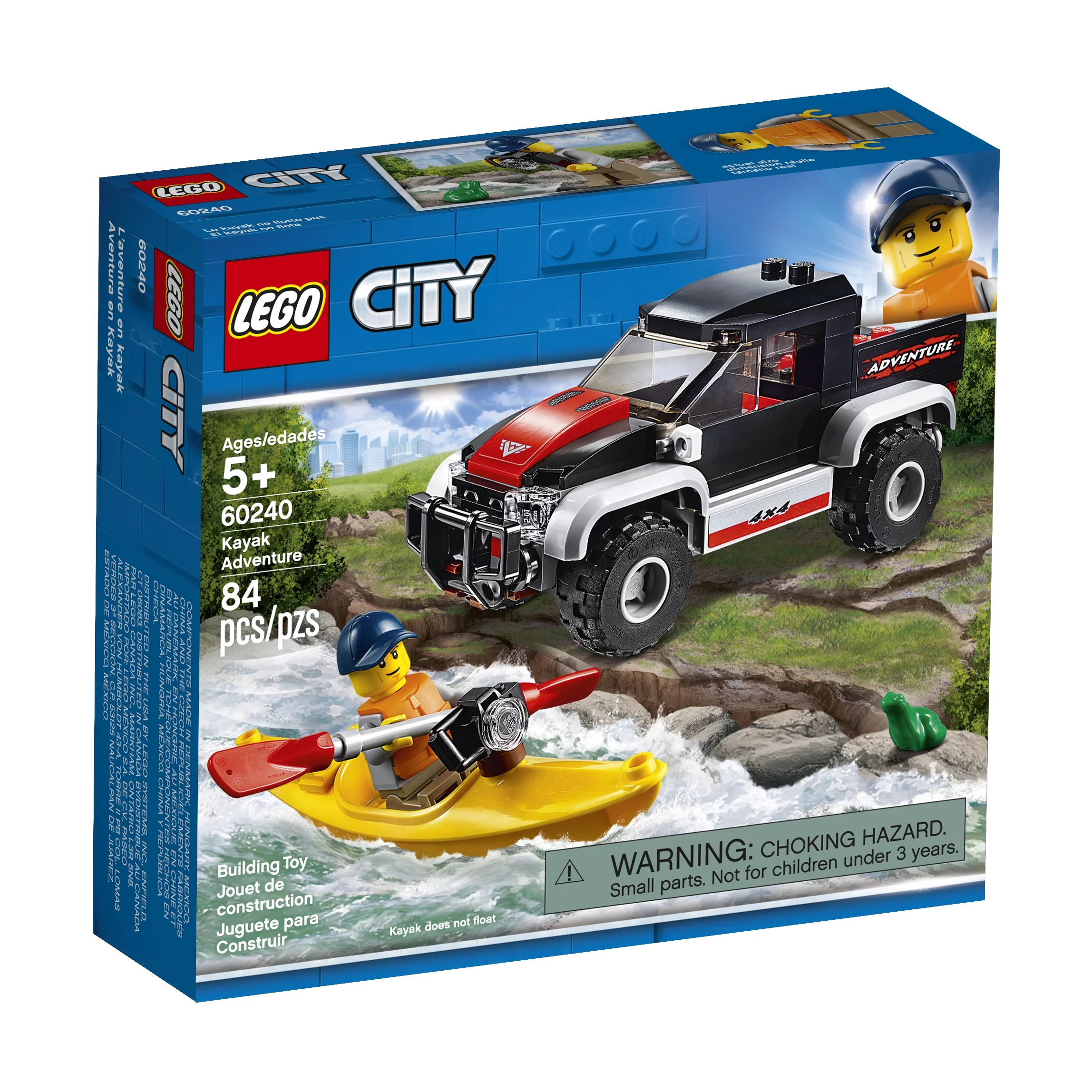 LEGO City Great Vehicles Kayak Adventure 60240