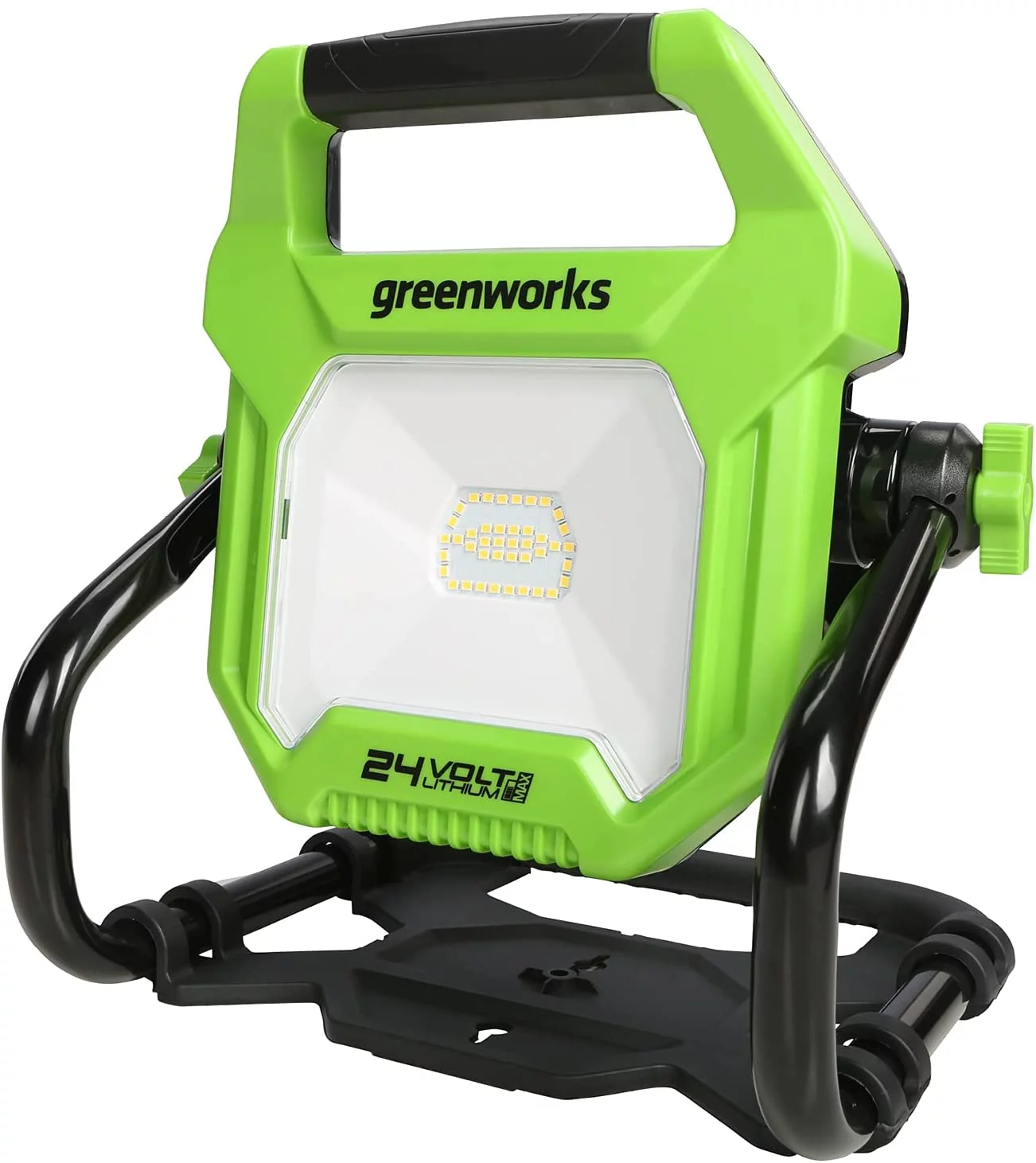 Greenworks 24V AC/DC 2000 Lumen LED Brightness Work Light (Tool-Only), 3502302AZ