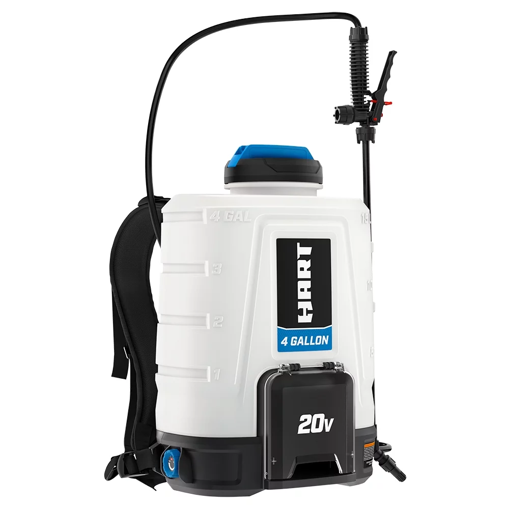 HART 20-Volt 4 Gallon Chemical Sprayer Kit, (1) 2.0Ah Lithium-Ion Battery