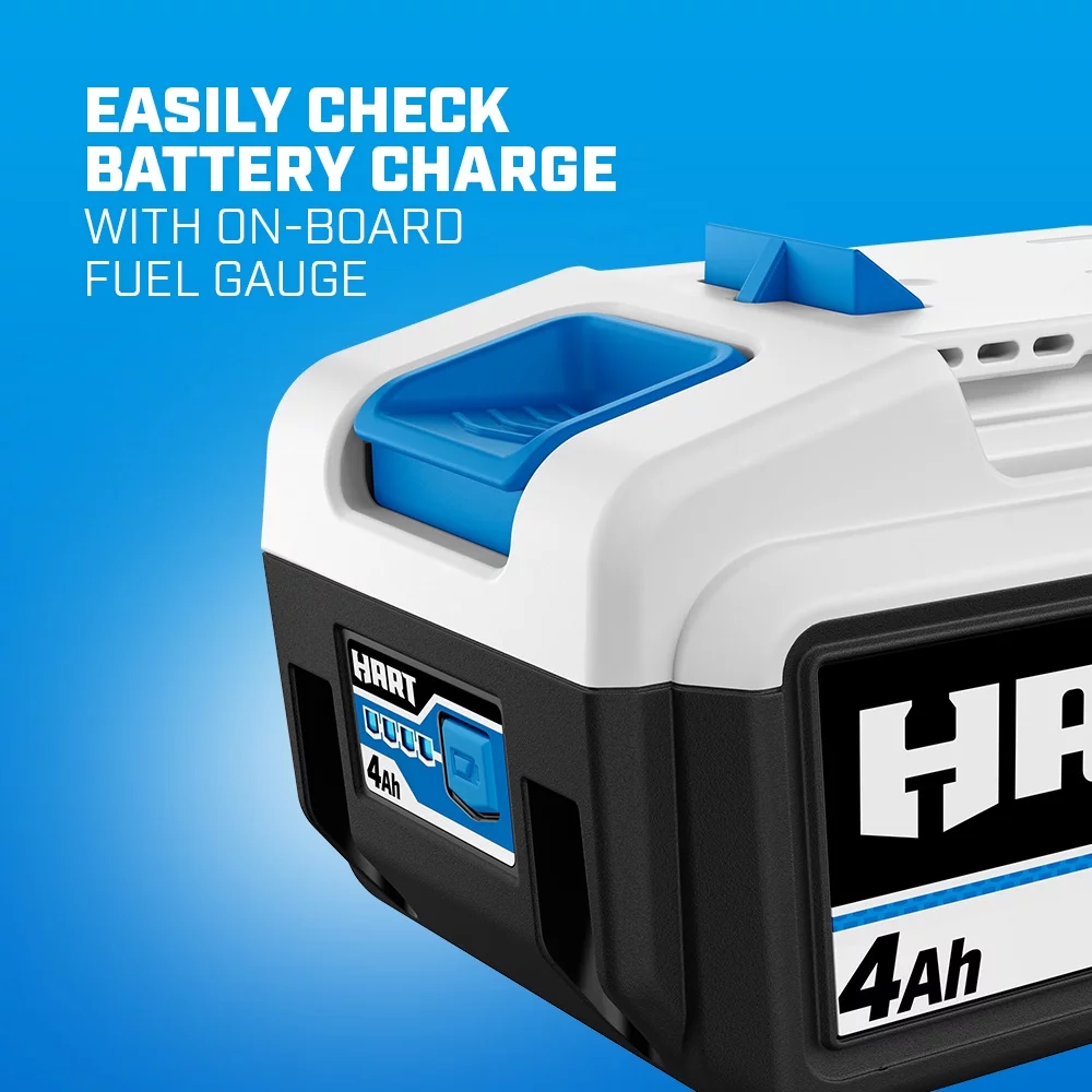 HART 20-Volt 4.0Ah Lithium-Ion Battery (Charger Not Included)