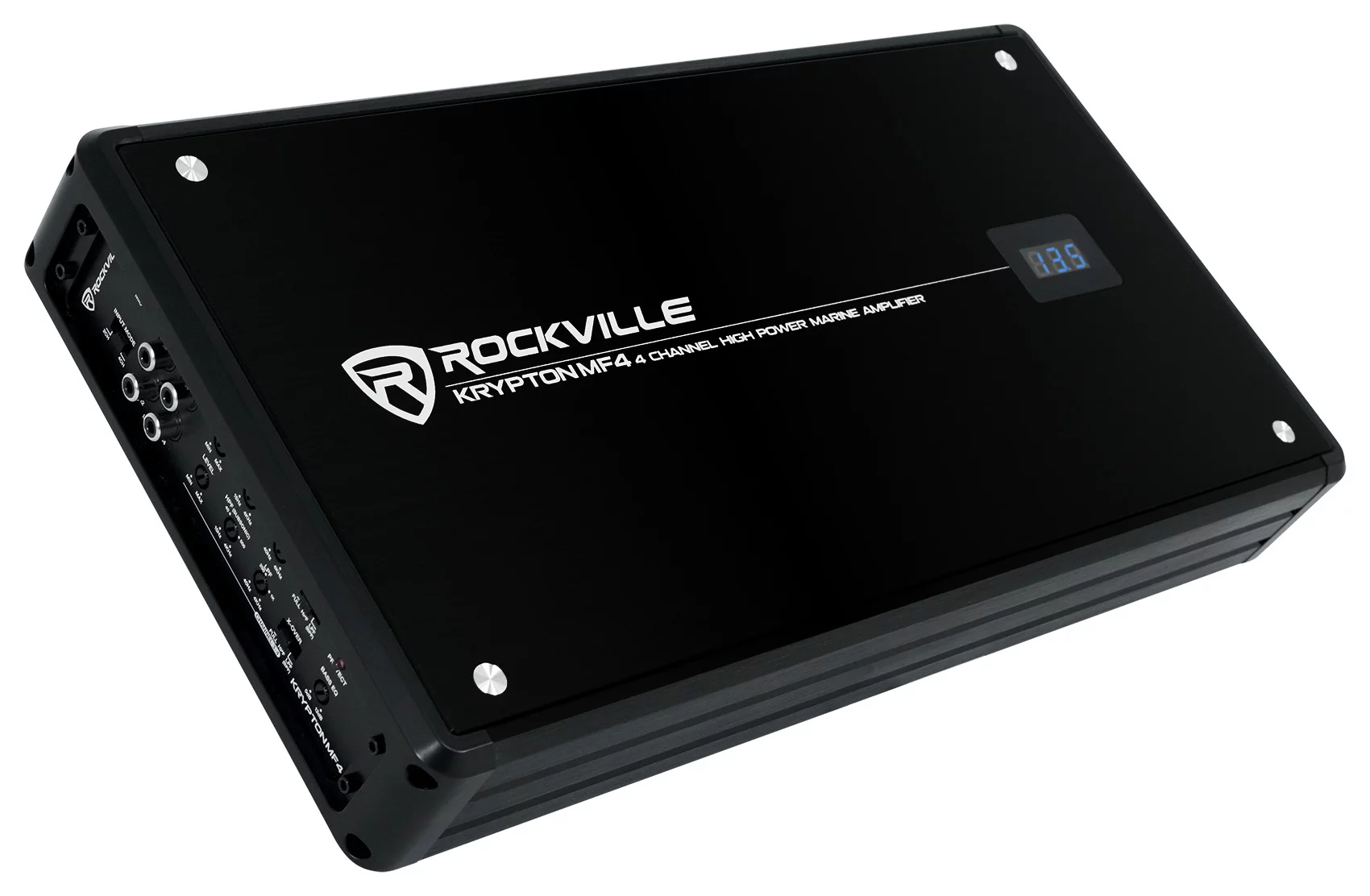 Rockville KRYPTON MF4 2400w Peak / 600w RMS 4 Channel Marine Amplifier Boat Amp