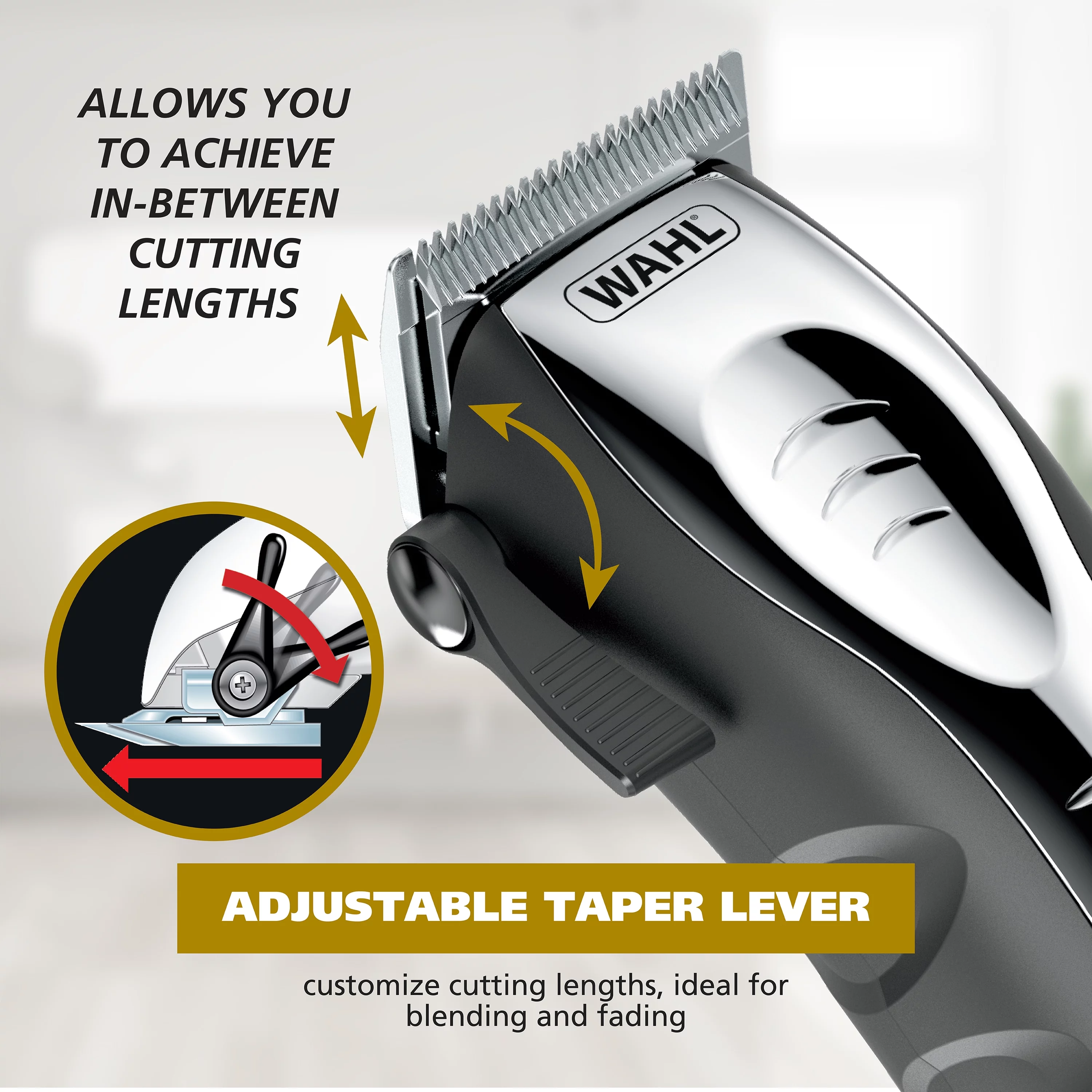 Wahl ATV Total Body Manscaper Corded Hair Clipper for Men, 3024498